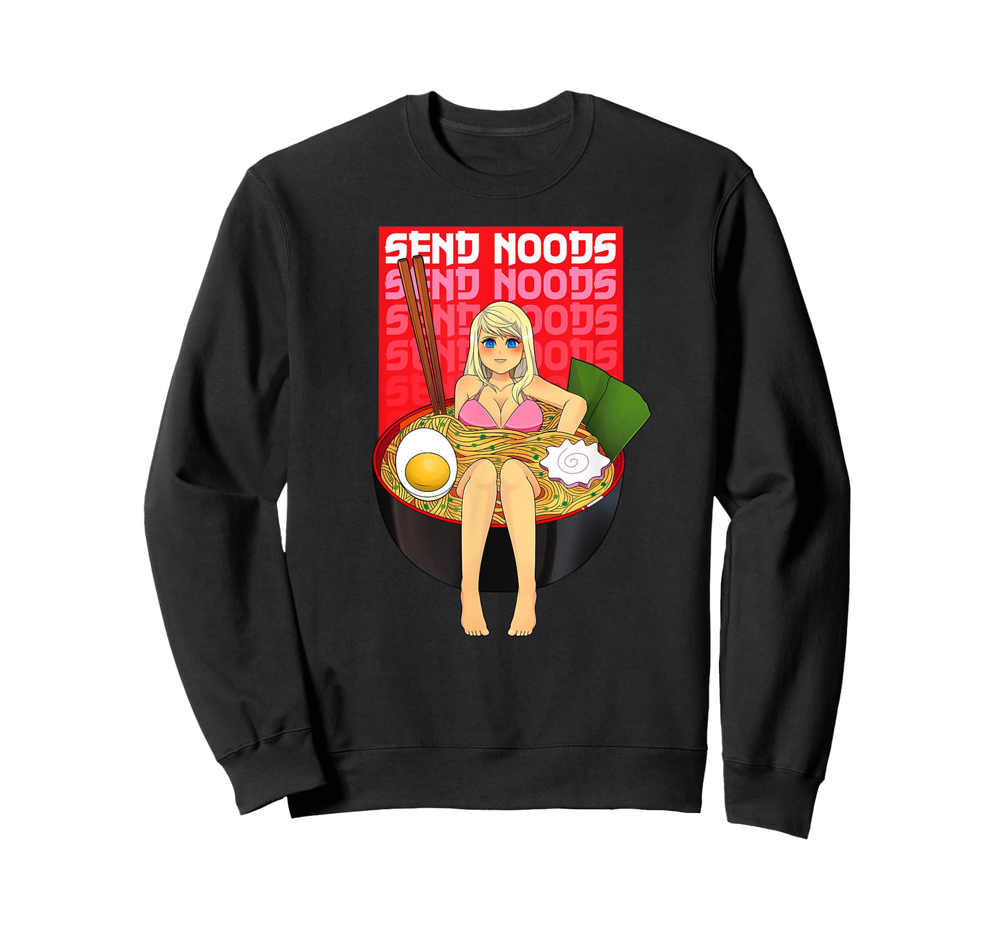 Spicy Ramen Bowl Lewd Noodle Send Noods Kawaii Ecchi Hentai T-Shirt