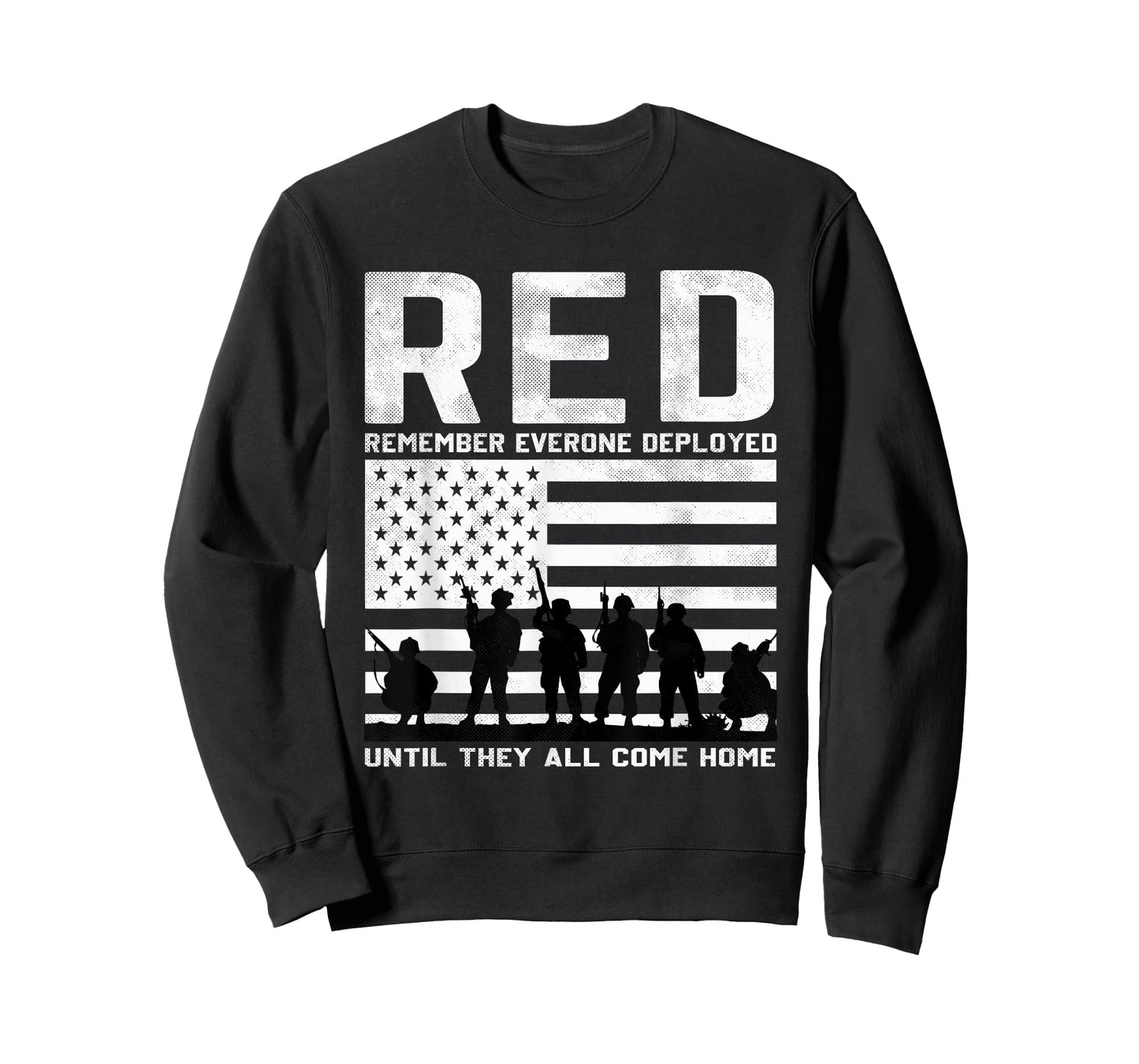 Red Friday Military US Flag Until They Come Home My Soldier T-Shirt
