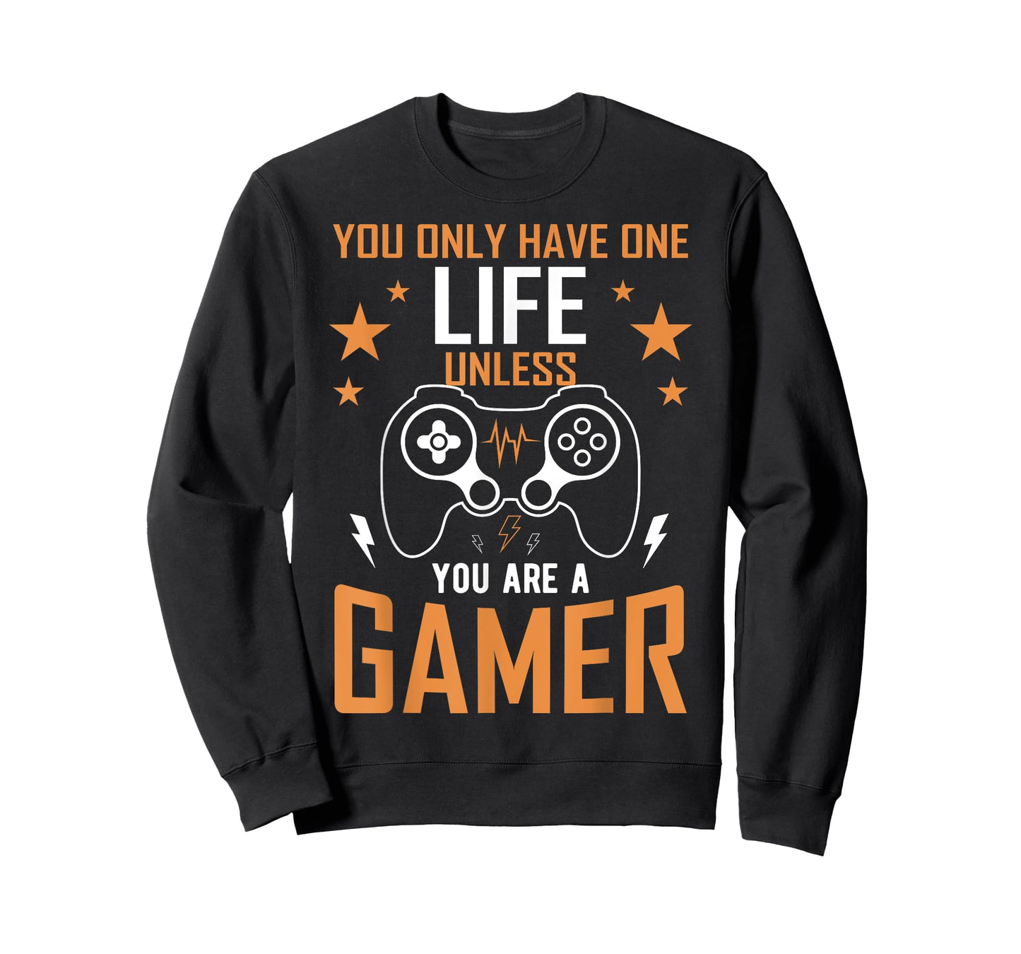 One Life Unless You’re a Gamer - Gaming Design T-Shirt