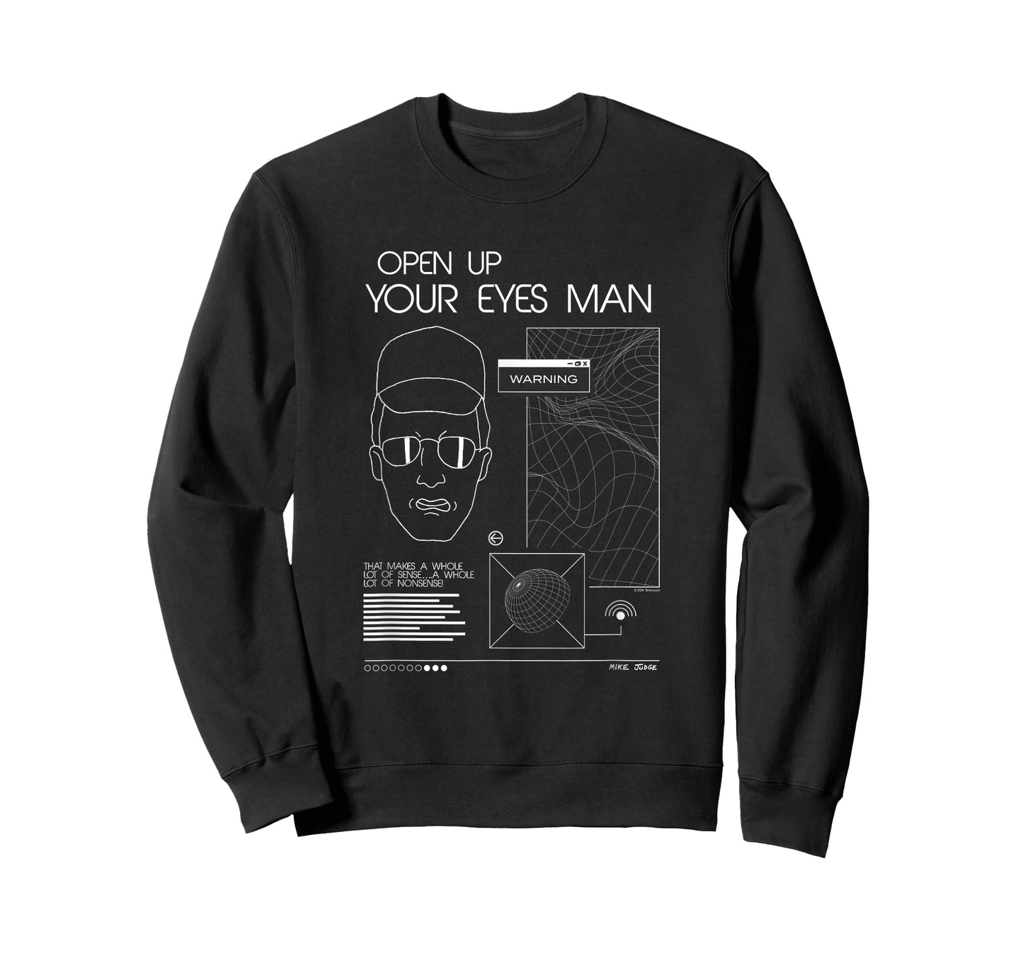 King of The Hill Dale Open Up Your Eyes Man Conspiracies T-Shirt