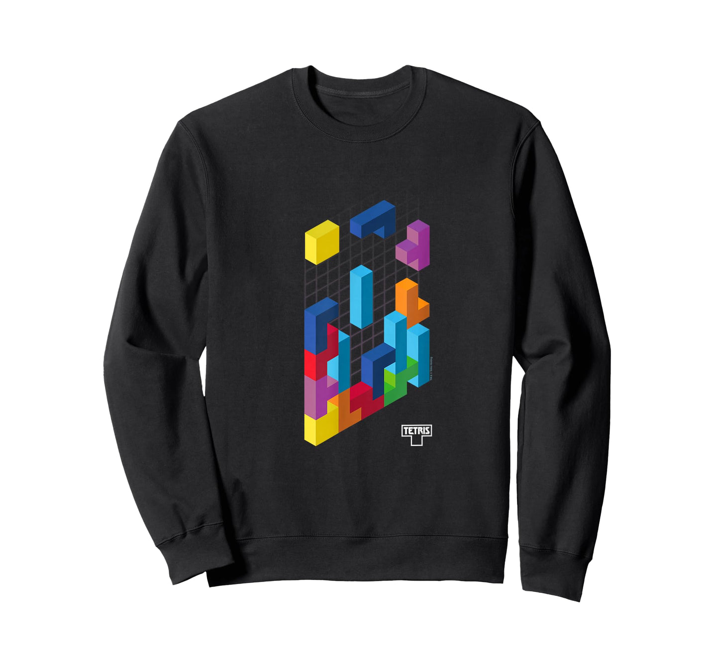 Tetris 3D Game Art T-Shirt