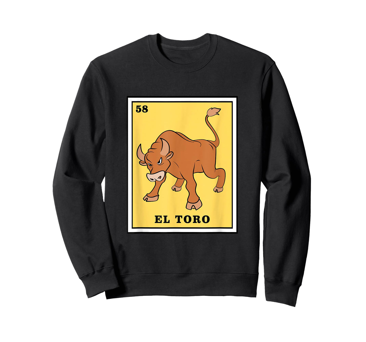 Funny Game El Toro Mexican Lottery Card T-Shirt
