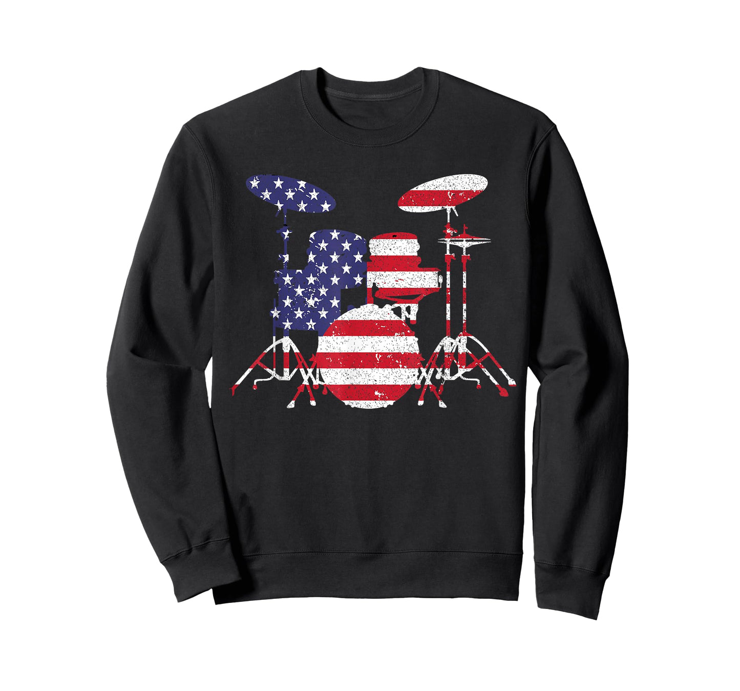 Funny Drummer Art For Men Women Kids Drumming Lover Drummer T-Shirt