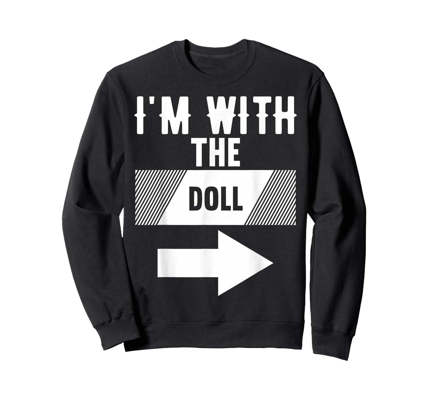 I'm with The Doll T-Shirt Halloween Costume T-Shirt