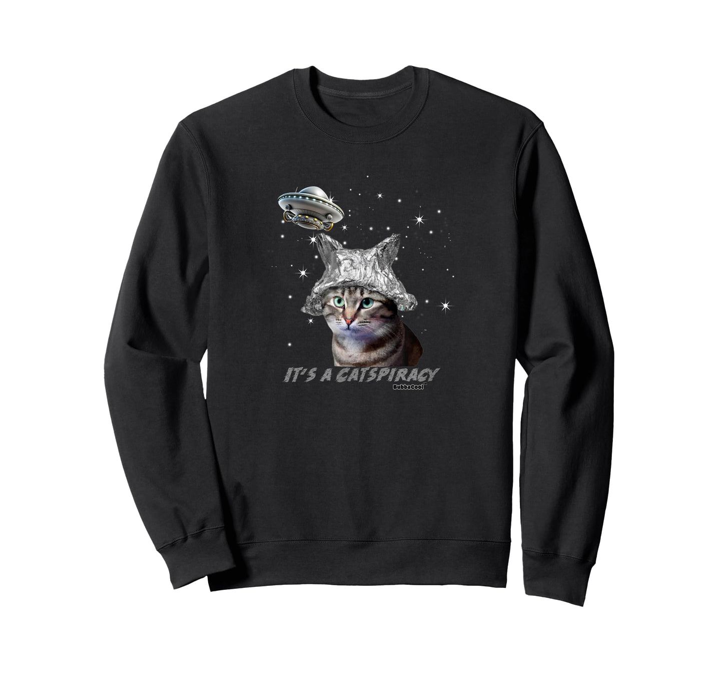 Funny Tinfoil Hat Cat Lover T-Shirt