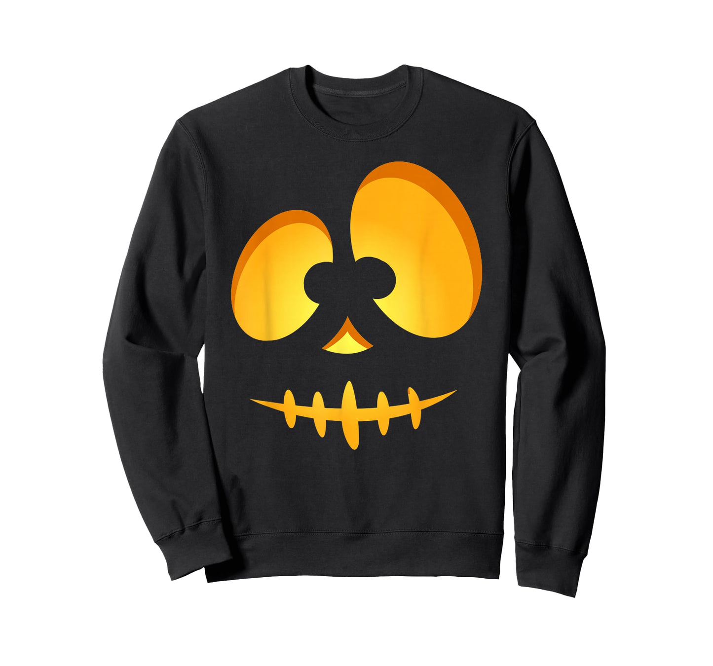 Jack O Lantern Scary Carved Pumpkin Scull Halloween Costume T-Shirt