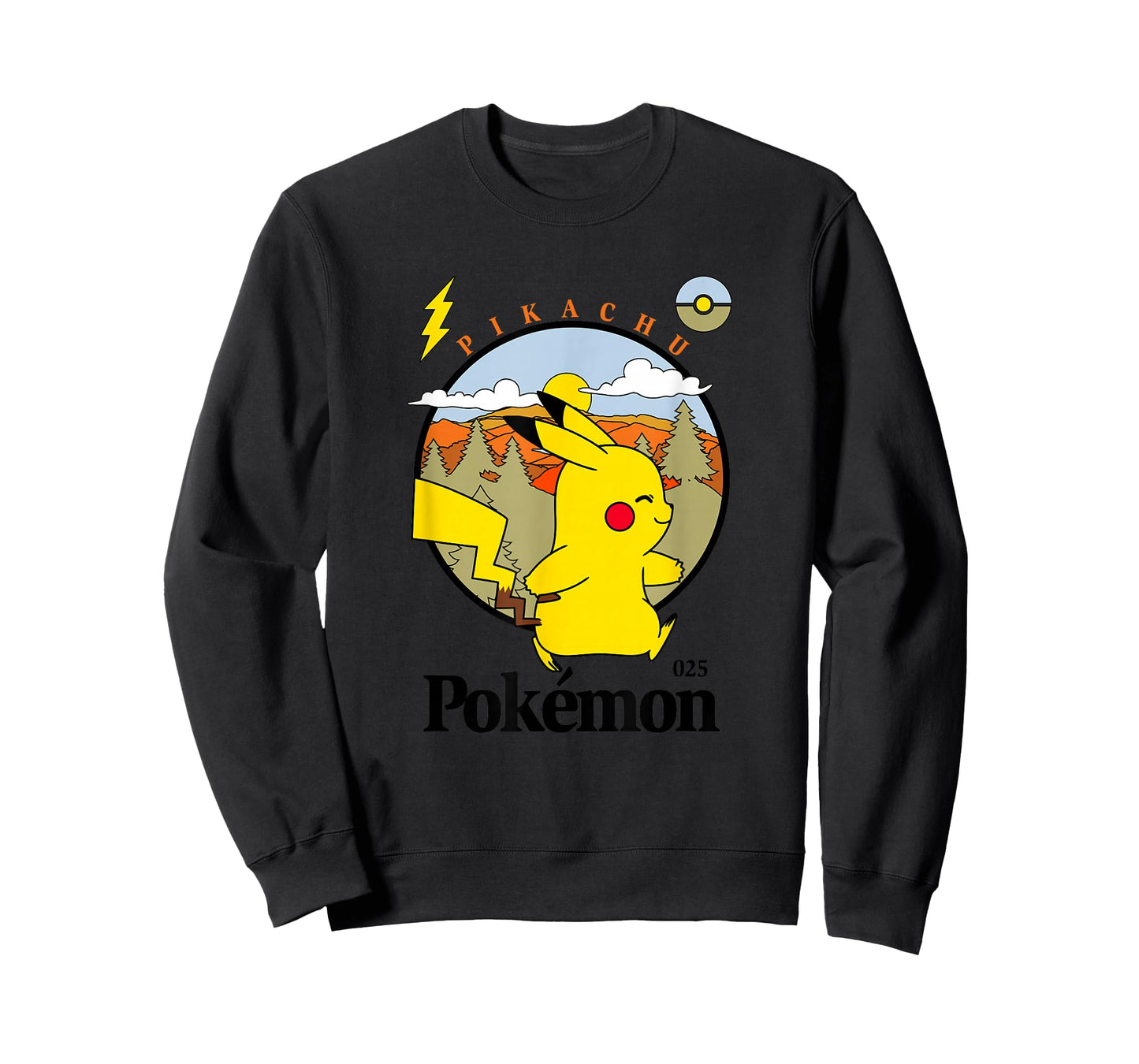 Pokémon Pikachu Outdoor Adventures Vintage Post Card T-Shirt