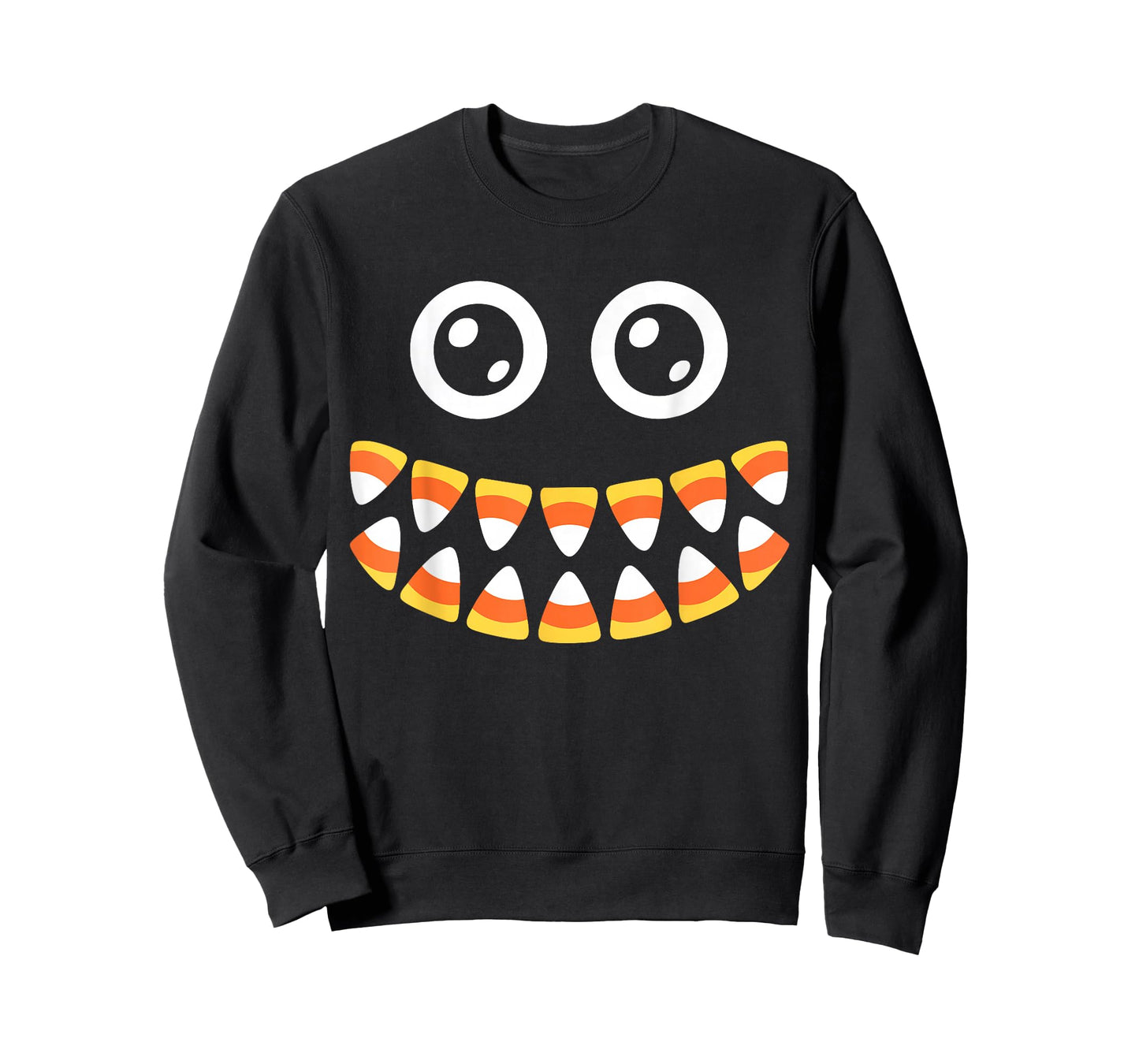 Candy Corn Face Shirt Adult Men Women Kids Halloween Costume T-Shirt