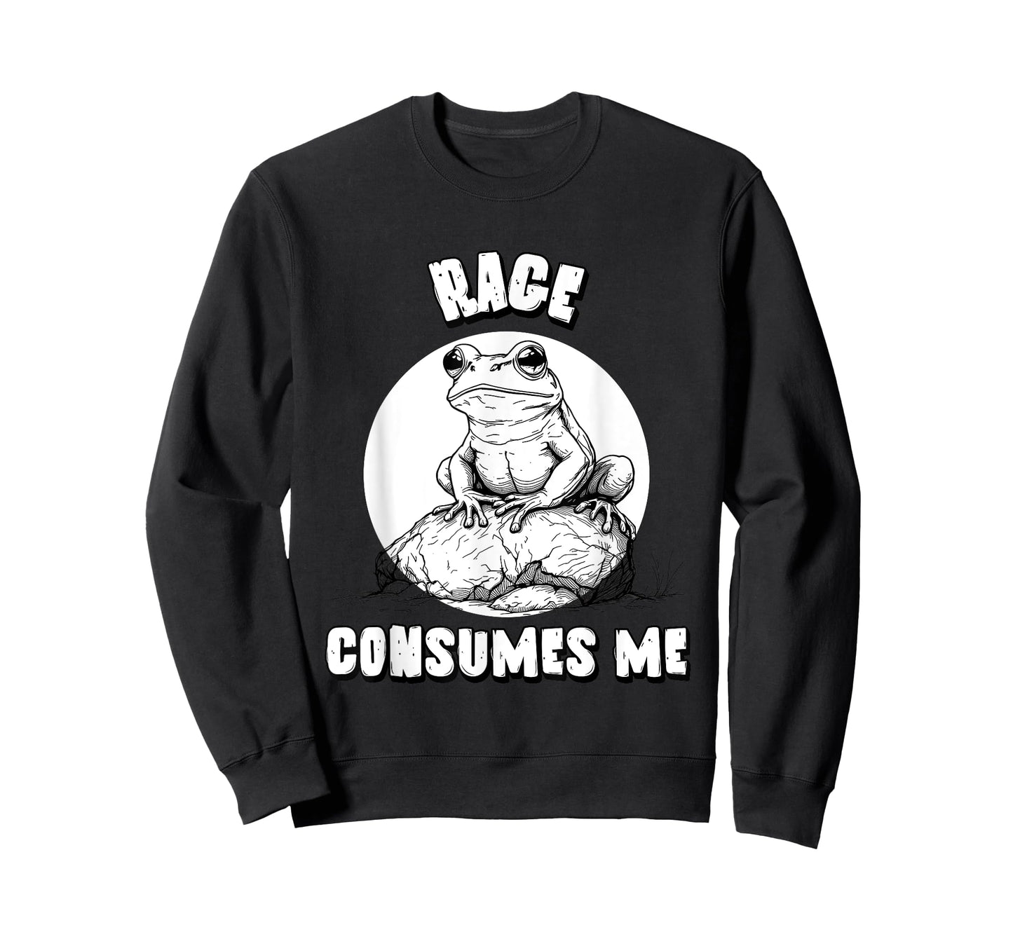 Rage Consumes Me Funny Frog Meme Joke Men Women T-Shirt