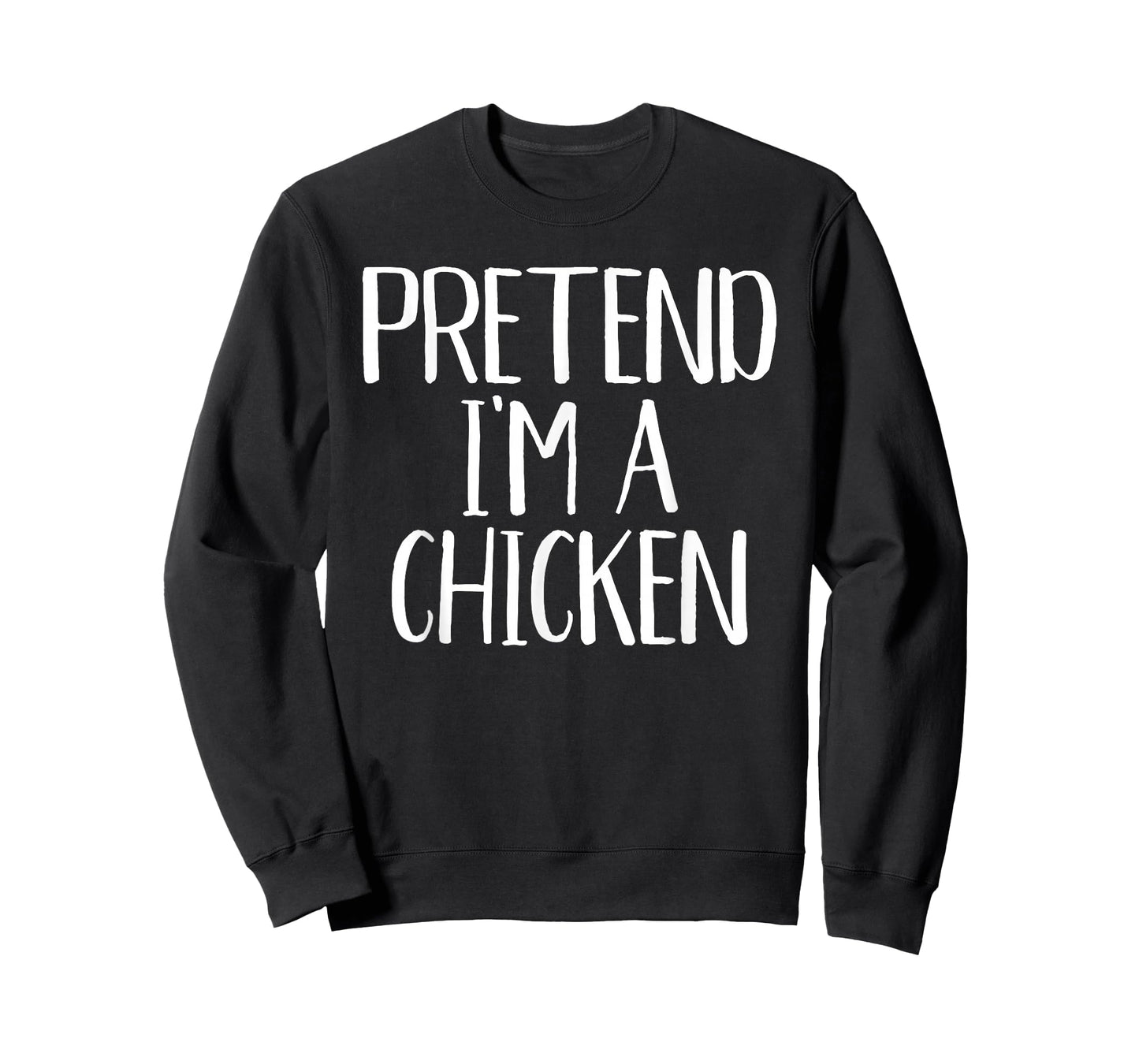 Pretend I'm A Chicken Costume Family Funny Halloween Party T-Shirt