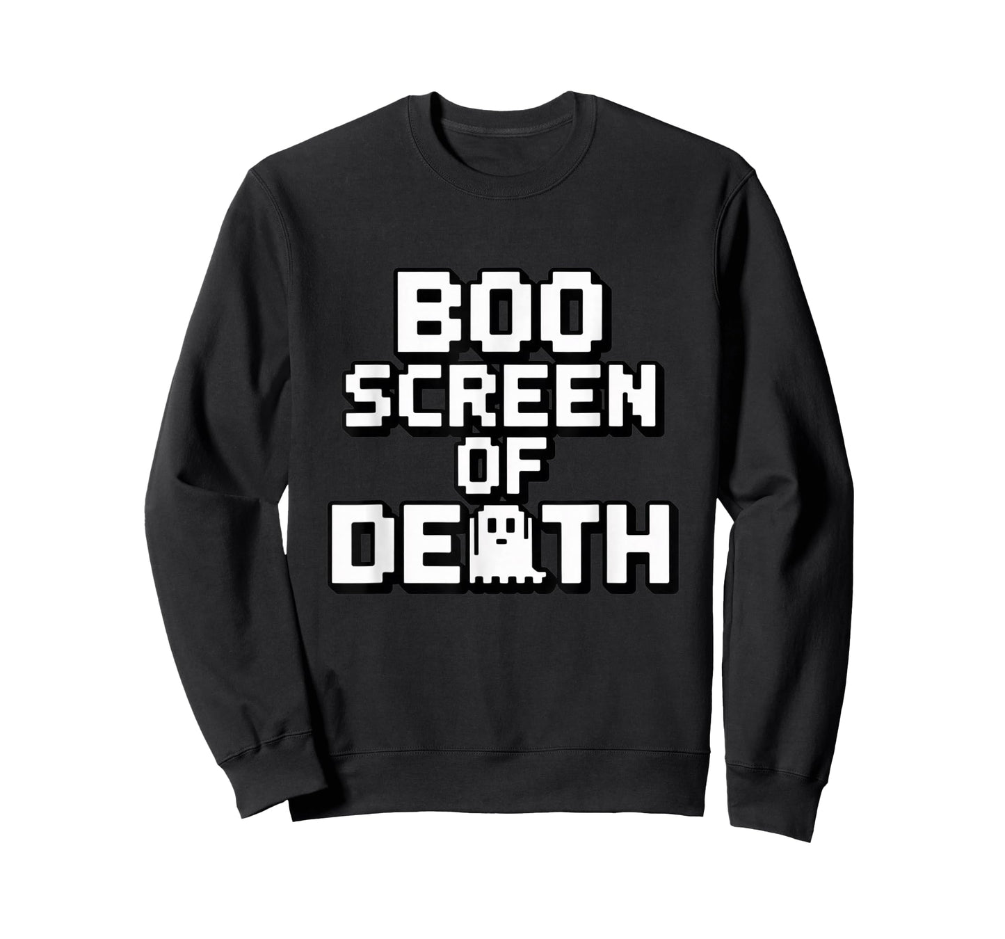 Boo Screen of Death Funny Halloween Costume Tech and Gamers T-Shirt