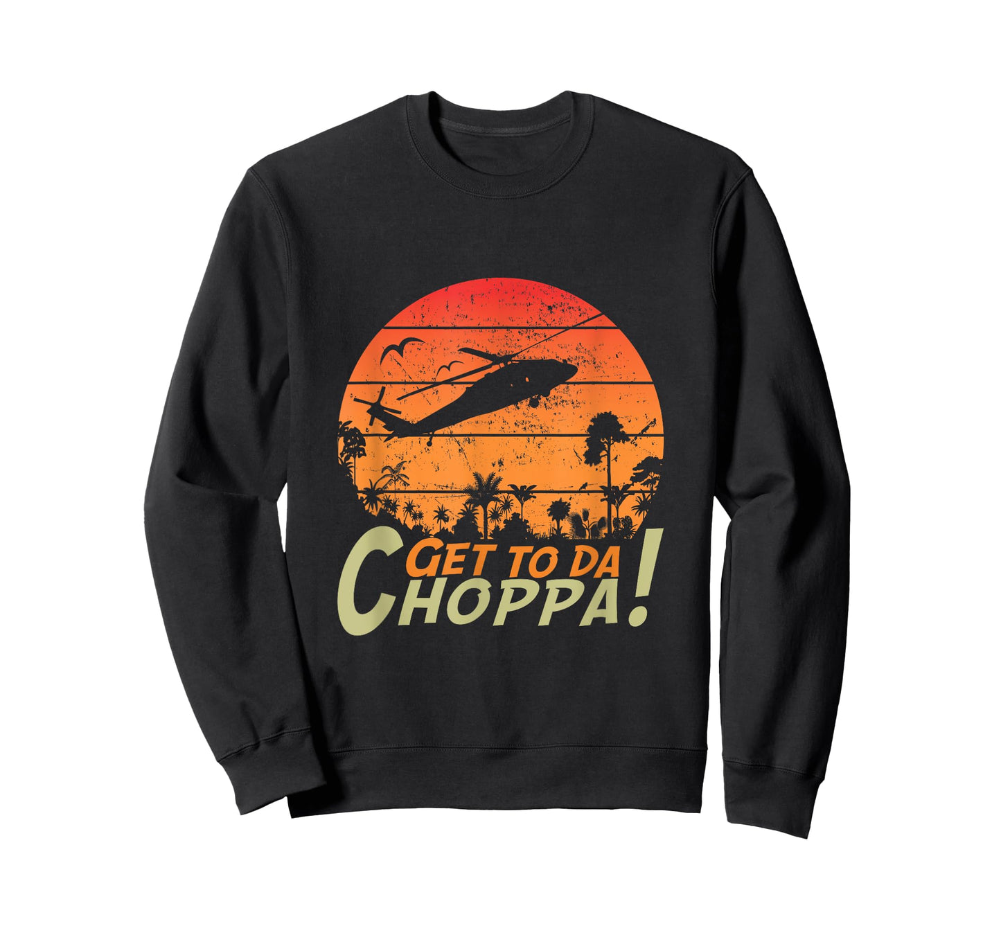 Get To The Chopper funny retro sci-fi movie quote T-Shirt
