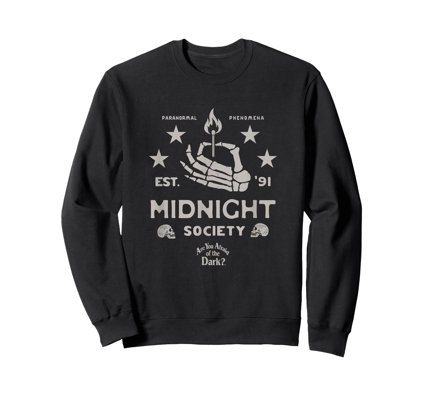 are You Afraid of The Dark Midnight Society Vintage Graphic T-Shirt