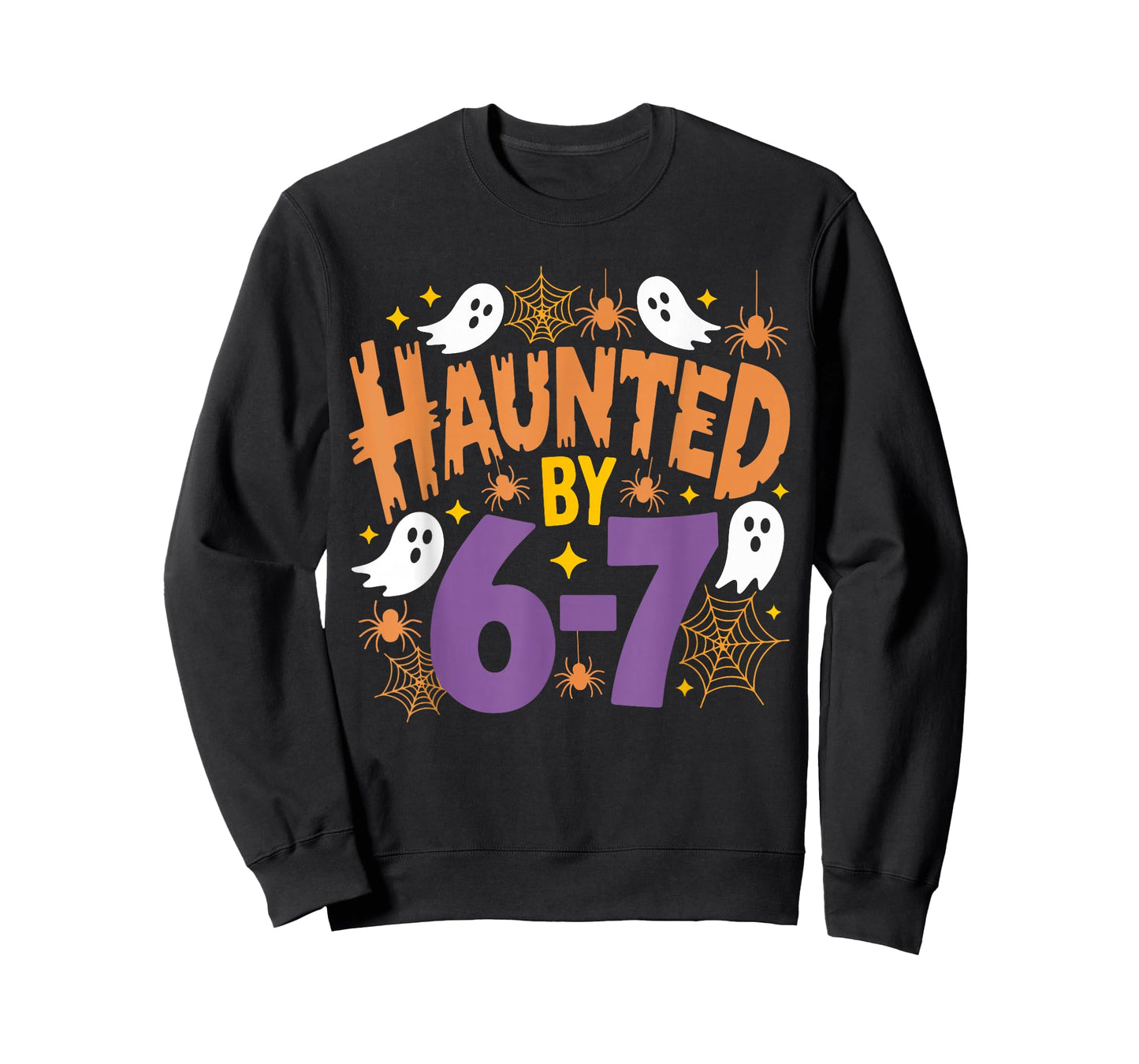 Haunted by 6-7 Halloween Ghosts and Spiders T-Shirt