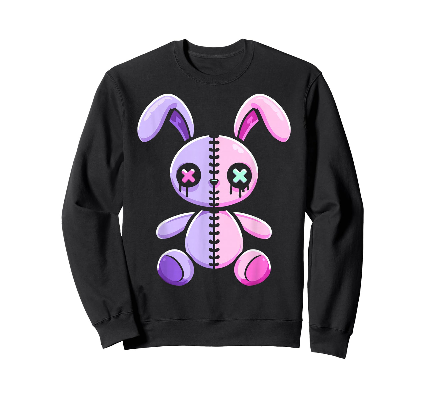 Pastel Goth Bunny Rabbit Cute Gothic Menhera Kawaii Pink Alt T-Shirt