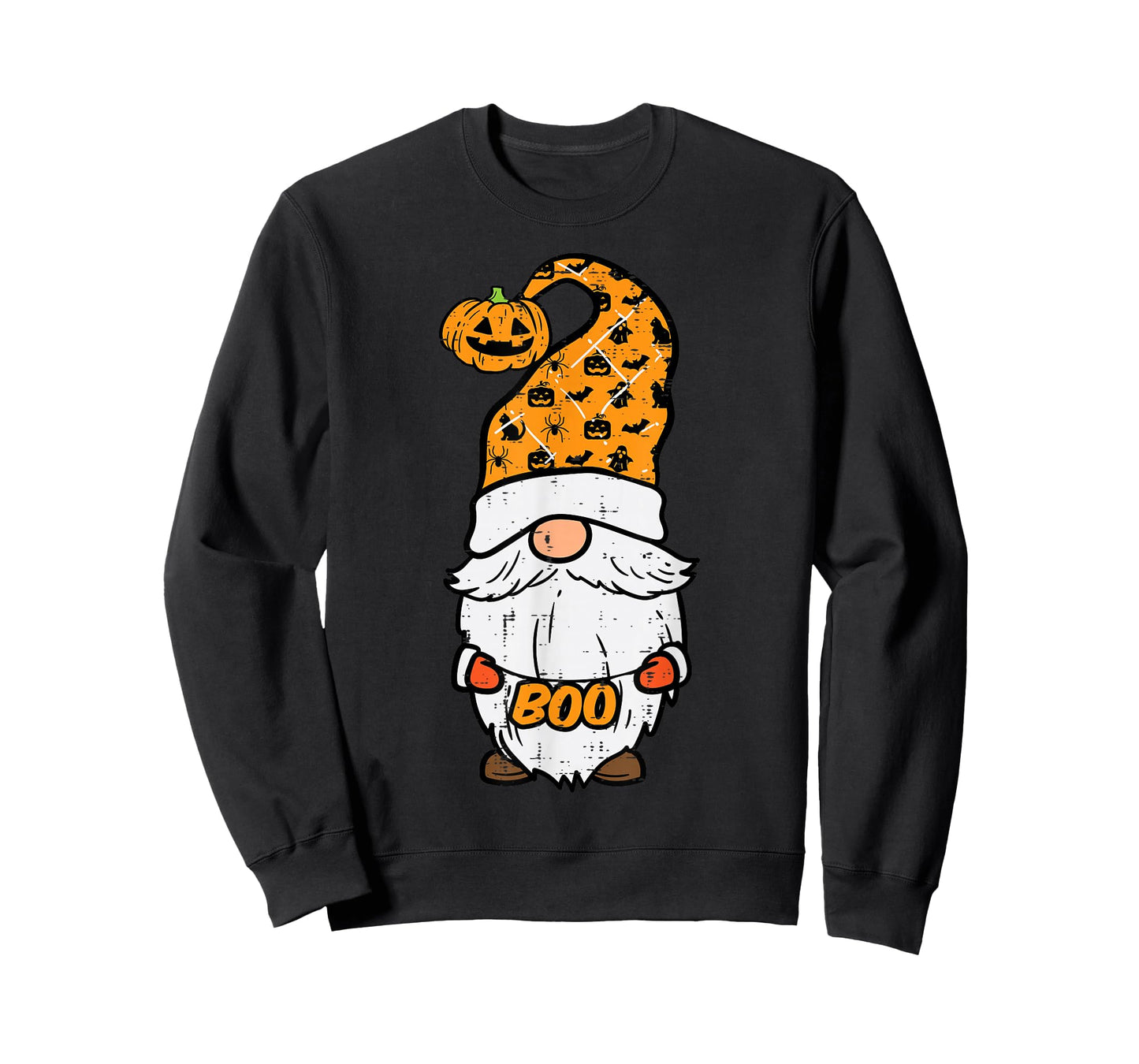 Halloween Gnome Boo Fall Garden Costume Women Girls Boys Kid T-Shirt