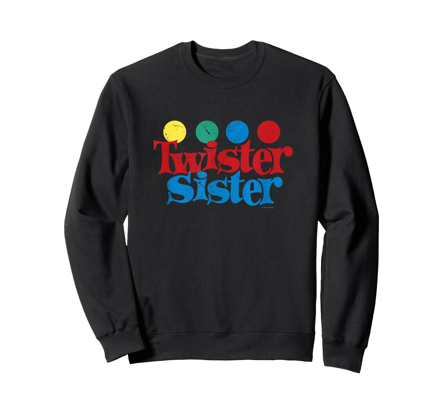 Twister Vintage Retro Twister Sister Classic Game Logo T-Shirt