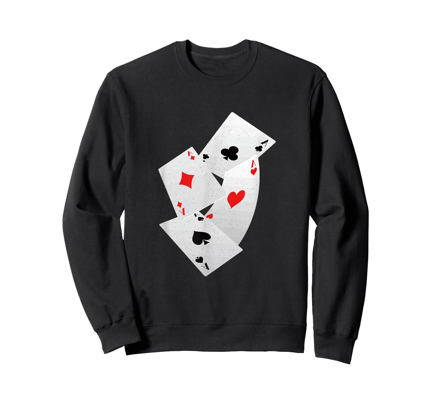Four Aces Poker Game Pro Funny Lucky Players Gamblers Humor T-Shirt