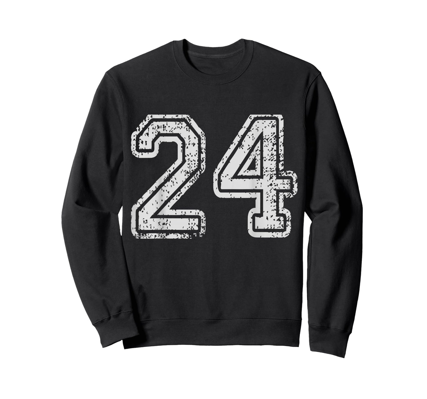 Team Jersey Uniforms Number 24 School Sports 24th Birthday T-Shirt