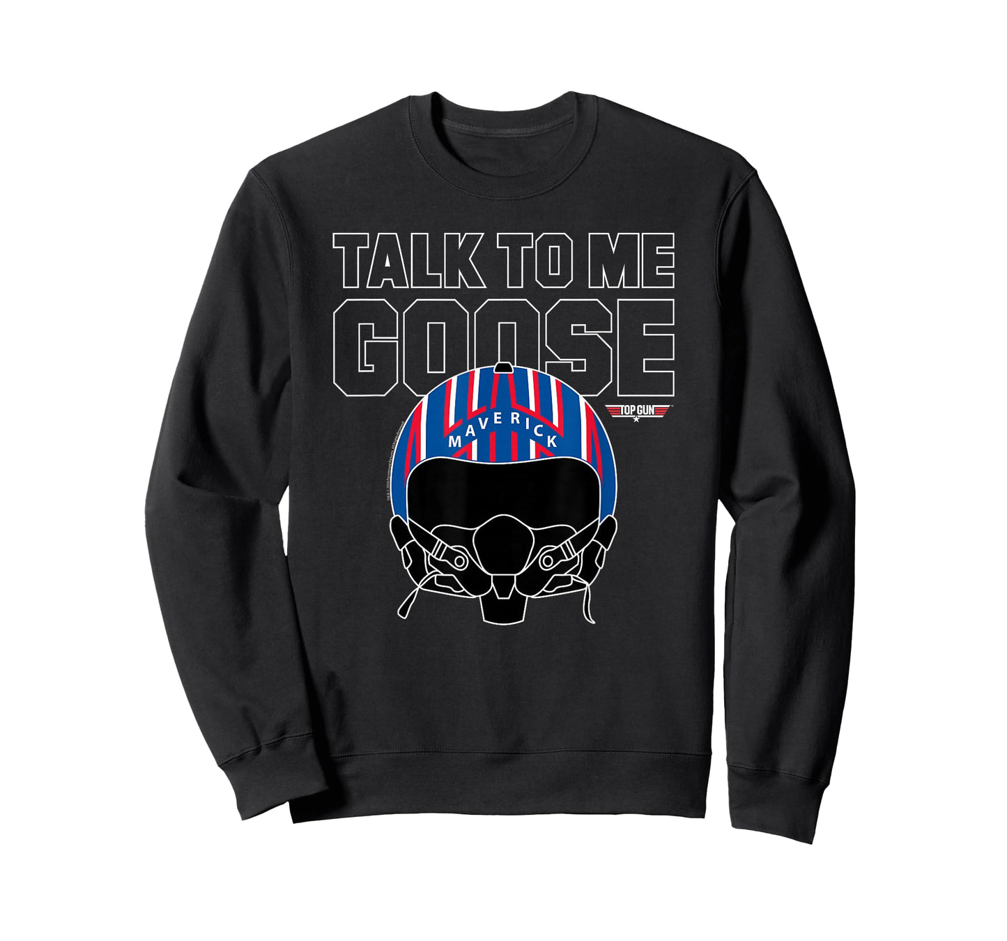 Top Gun Talk To Me Goose Maverick Helmet,Sleeveless T-Shirt