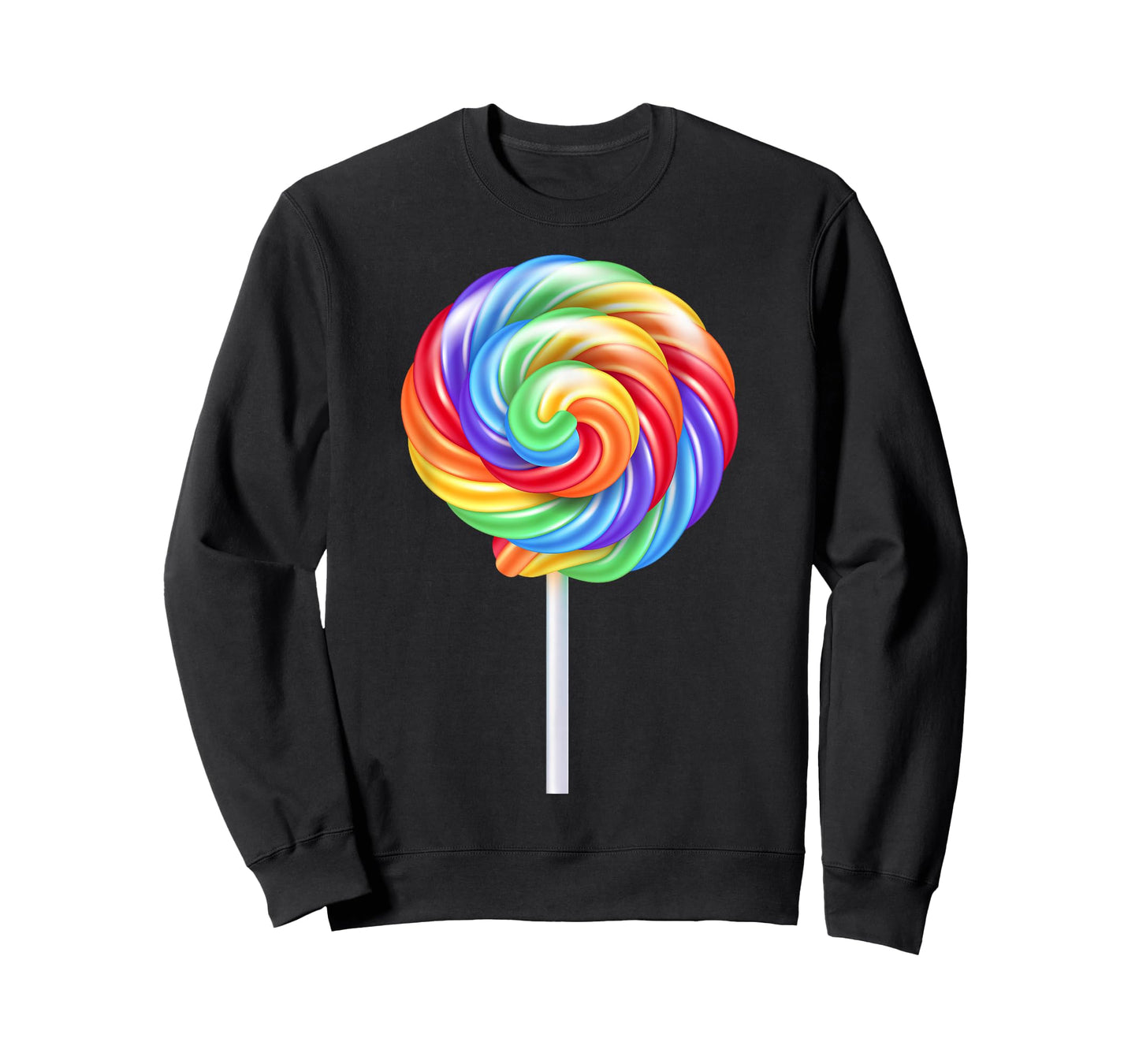 Lollipop Rainbow Sucker Candy Costume Halloween T-Shirt