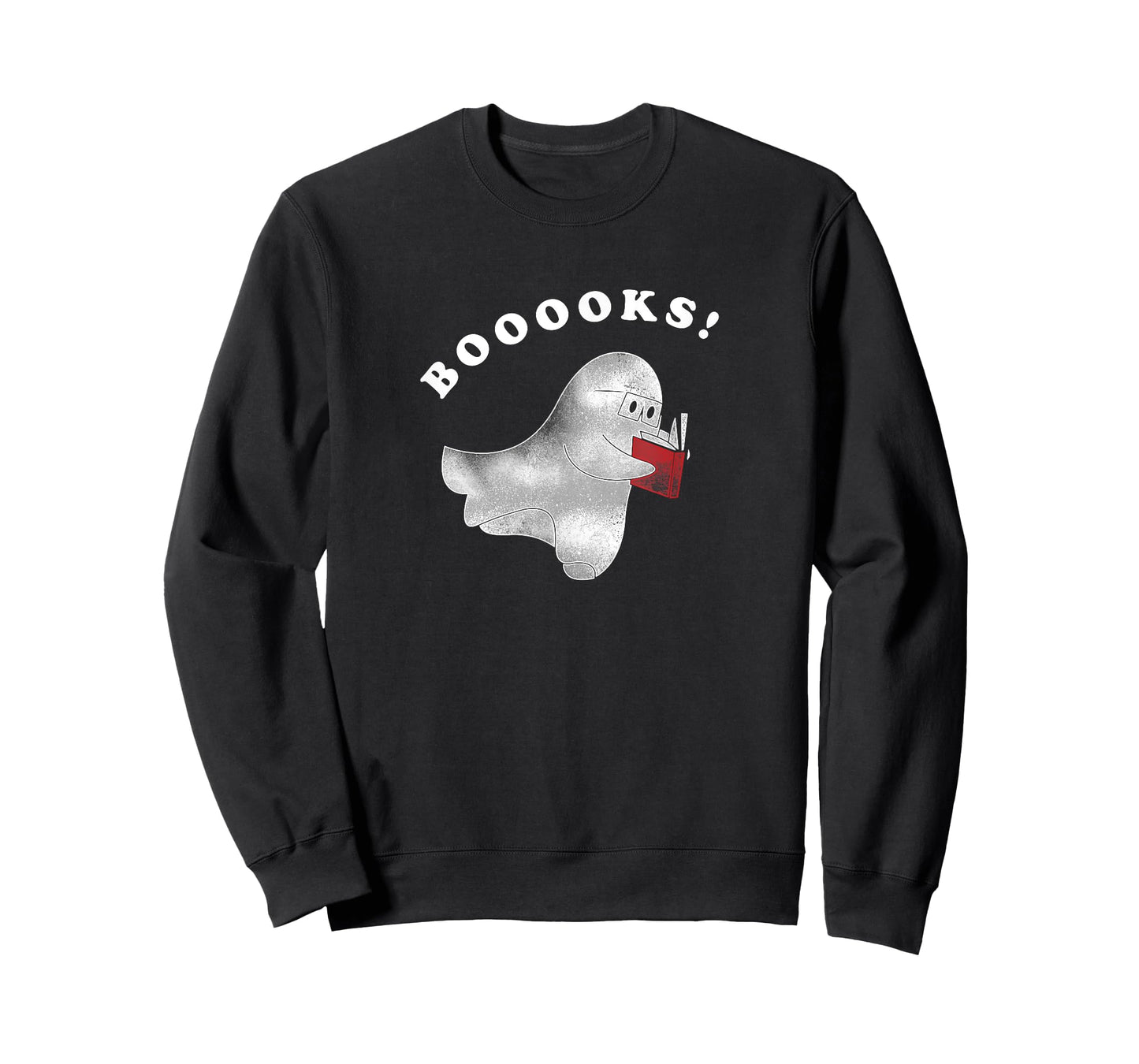 Booooks! Ghost Reading Books Halloween T-Shirt T-Shirt