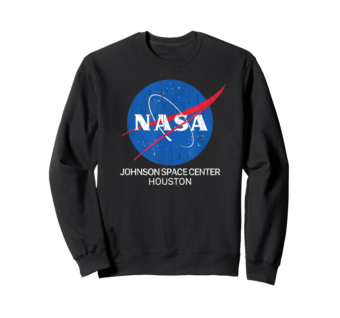 Johnson Space Center Houston (distressed)- NASA Space T-Shirt