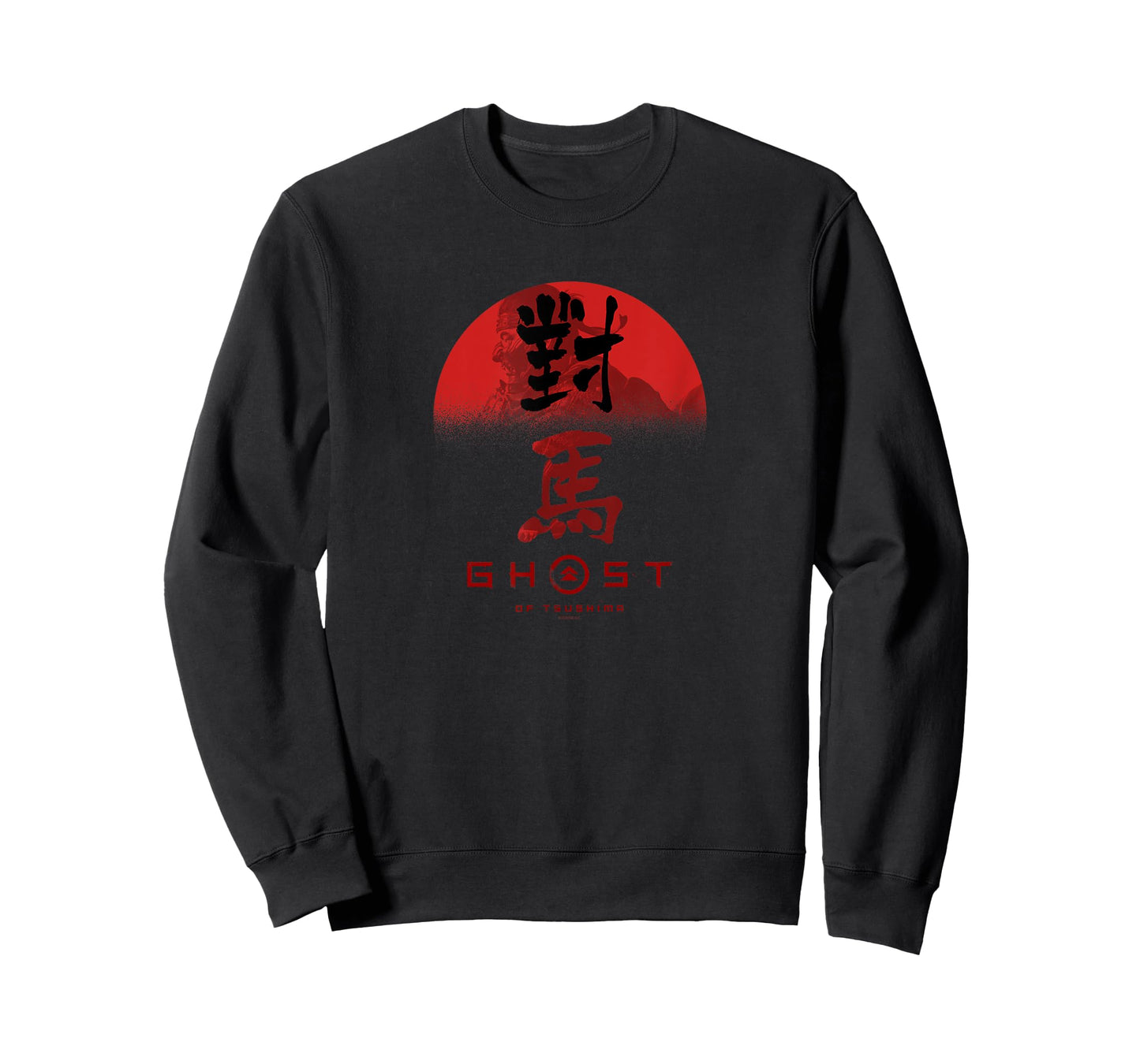 Ghost of Tsushima Ghost in Rising Sun T-Shirt