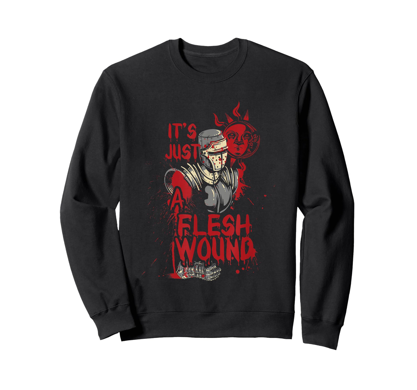 It's Just A Flesh Wound Funny Halloween T-shirt T-Shirt