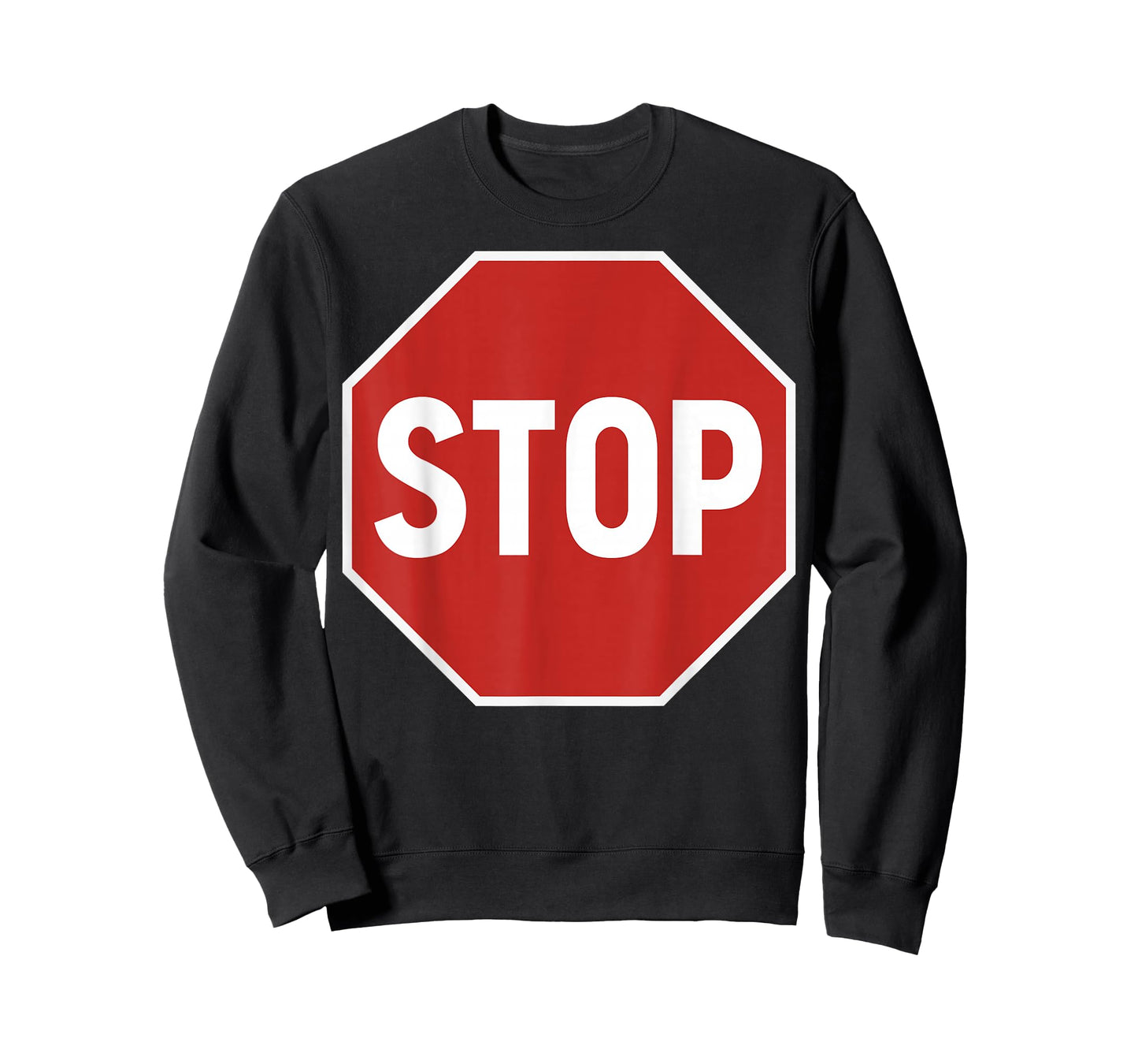 Stop Sign Costume Novelty Road Signs Halloween Outfit T-Shirt