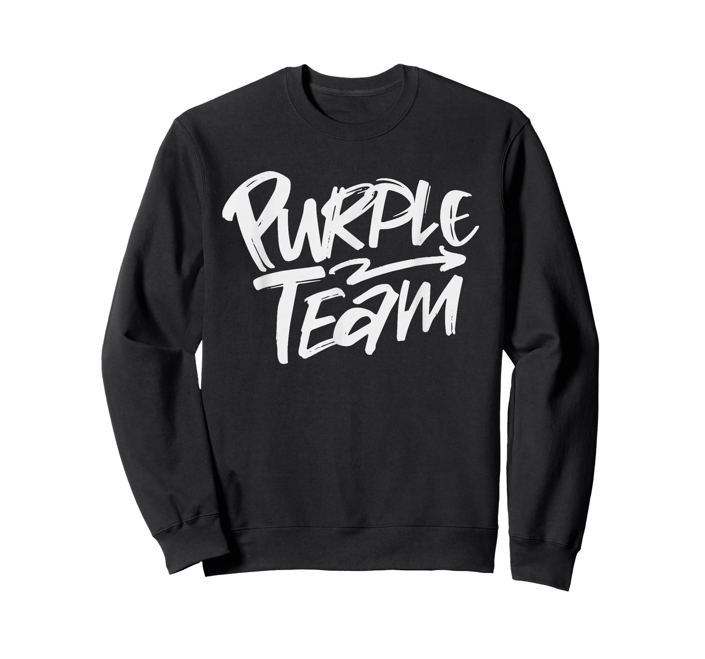 Purple Team Matching Team Spirit & Unity Purple Color Design T-Shirt