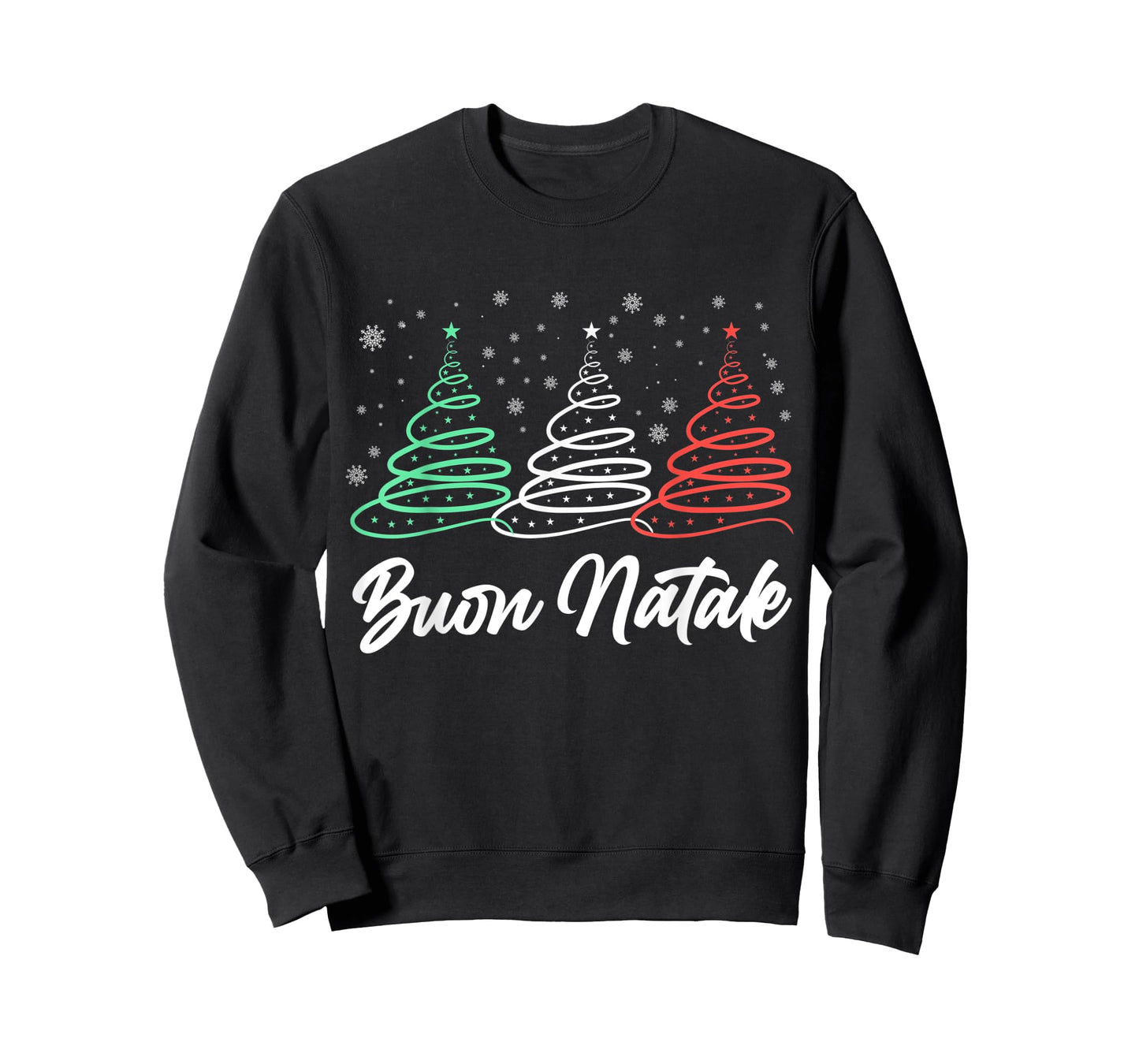Funny Buon Natale Italy Pride Xmas Holiday Italian Christmas T-Shirt