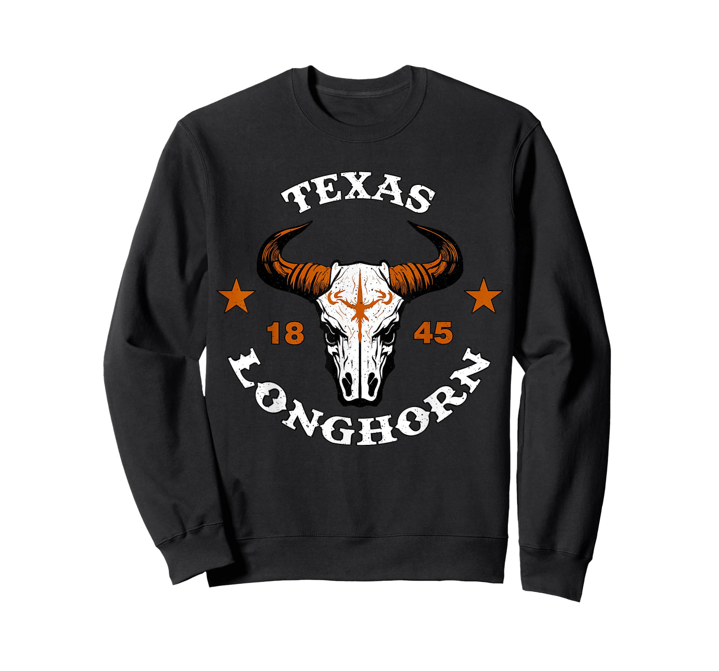 Texas 1845 Vintage Longhorn T-Shirt