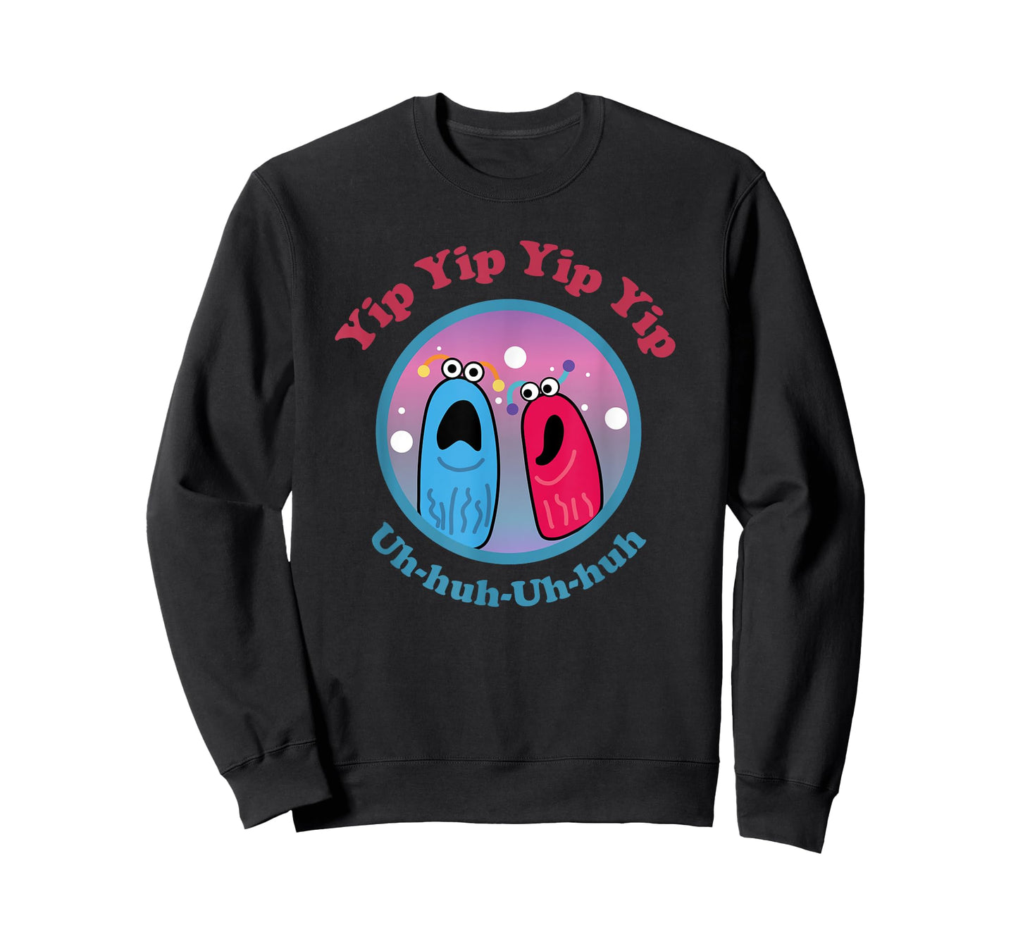 Yip Yip Yip Yip Uh Huh Uh Huh Funny Apparel T-Shirt