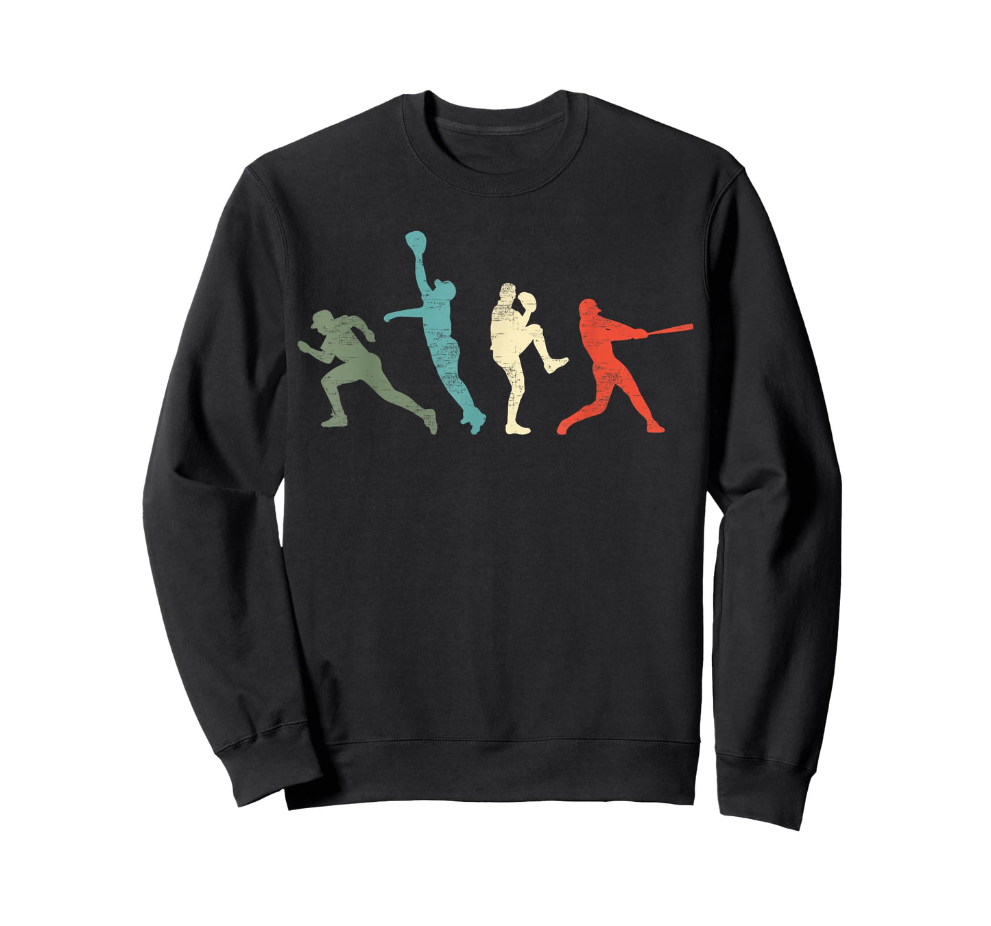 Baseball Vintage | Retro Catcher Pitcher Batter T-Shirt