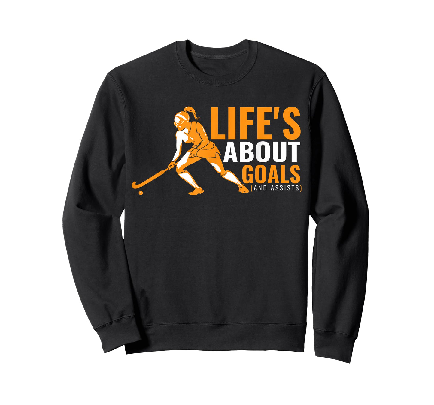 Life's About Goals Field Hockey Shirt for Girls Field Hockey T-Shirt