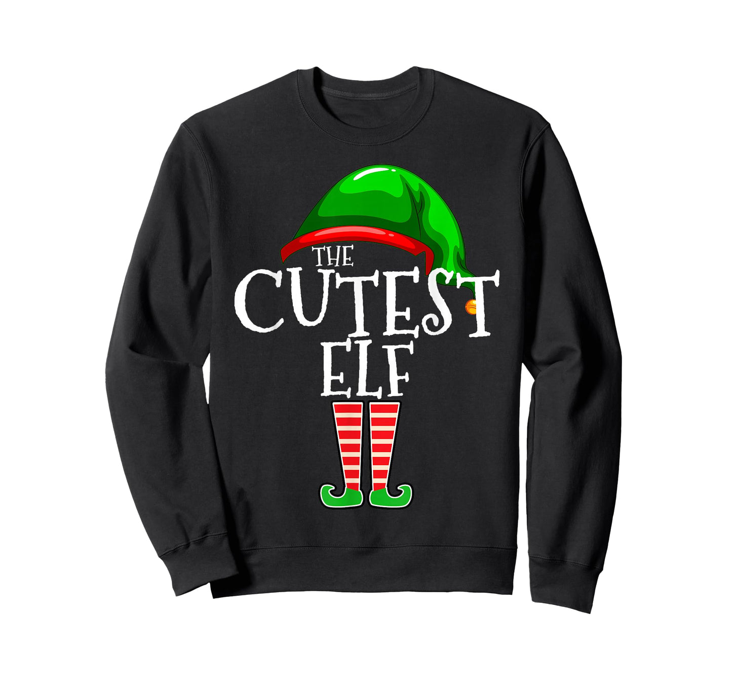 The Cutest Elf Group Matching Family Christmas T-Shirt