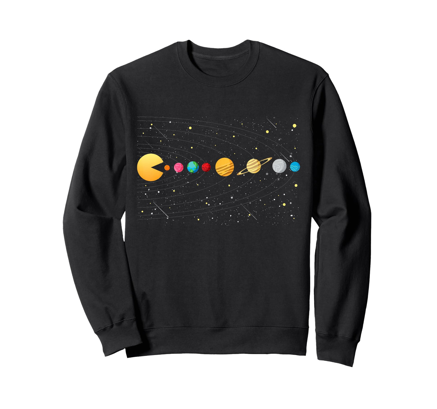 Funny Solar System - Astronauts Space Video Games T-Shirt