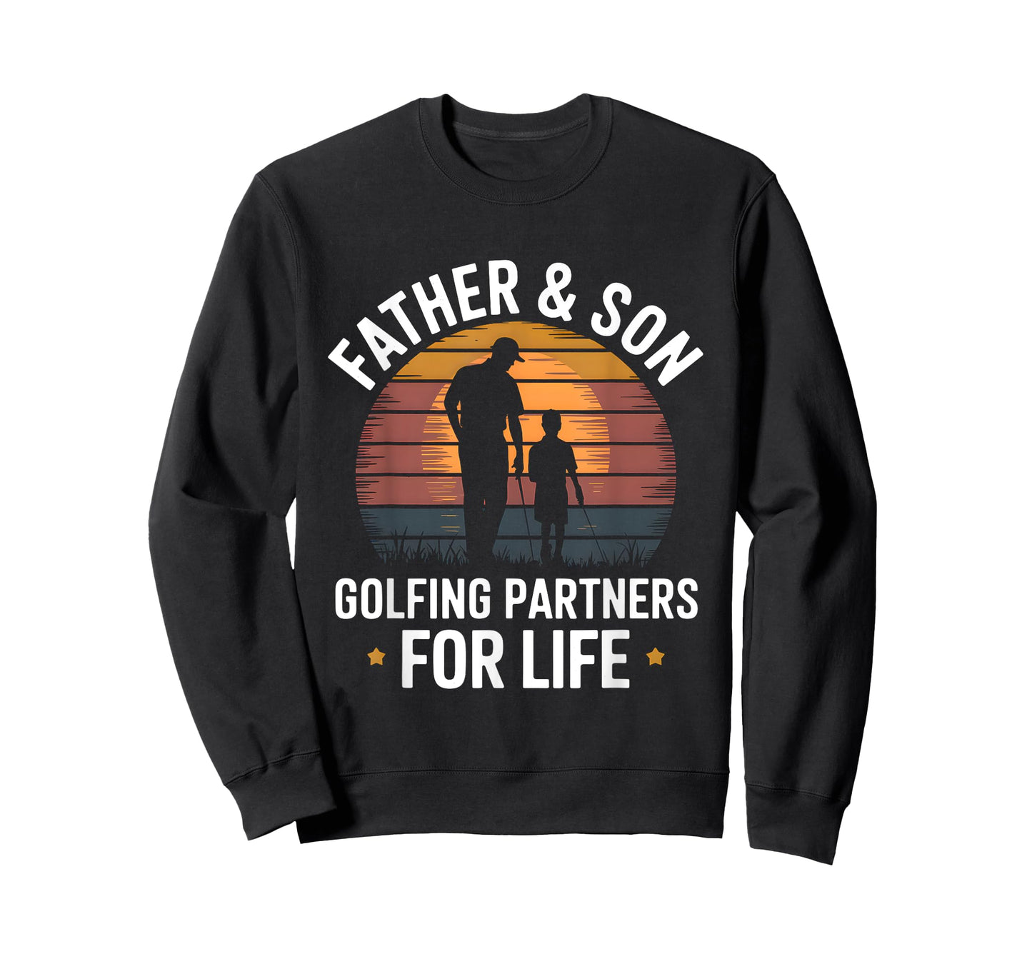 Father Son Golfing Partners Family Golf Matching Dad Golfer T-Shirt