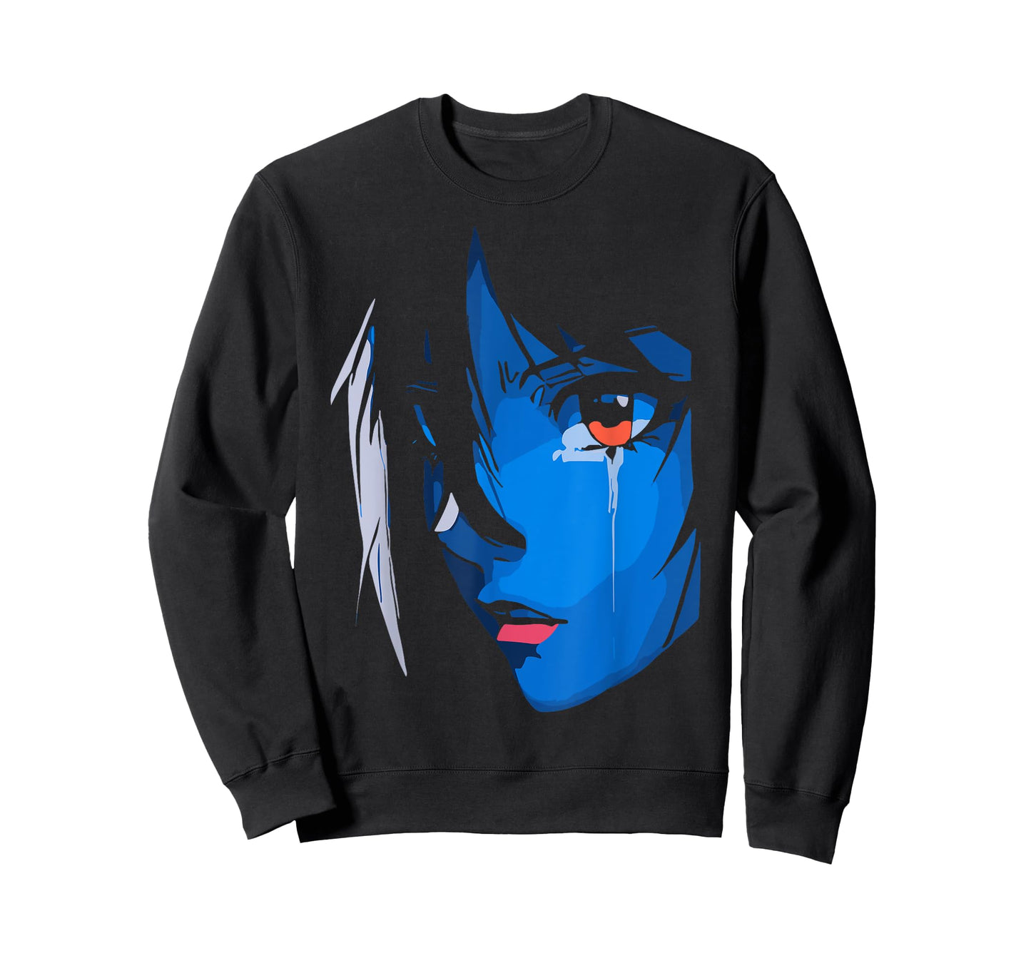 Sad Anime Girl Gamer Indie Aesthetic Japanese Vaporwave T-Shirt