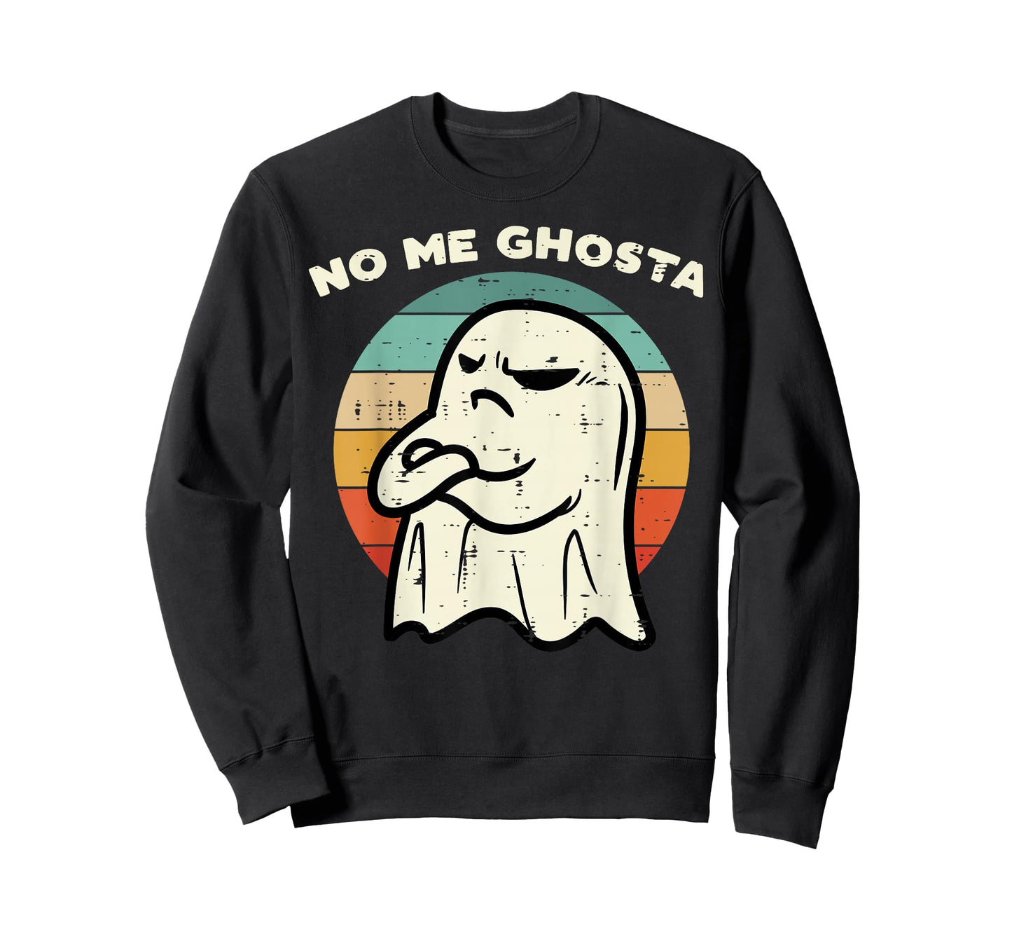 No Me Ghosta Funny Ghost Mexican Halloween Men Women Kids T-Shirt