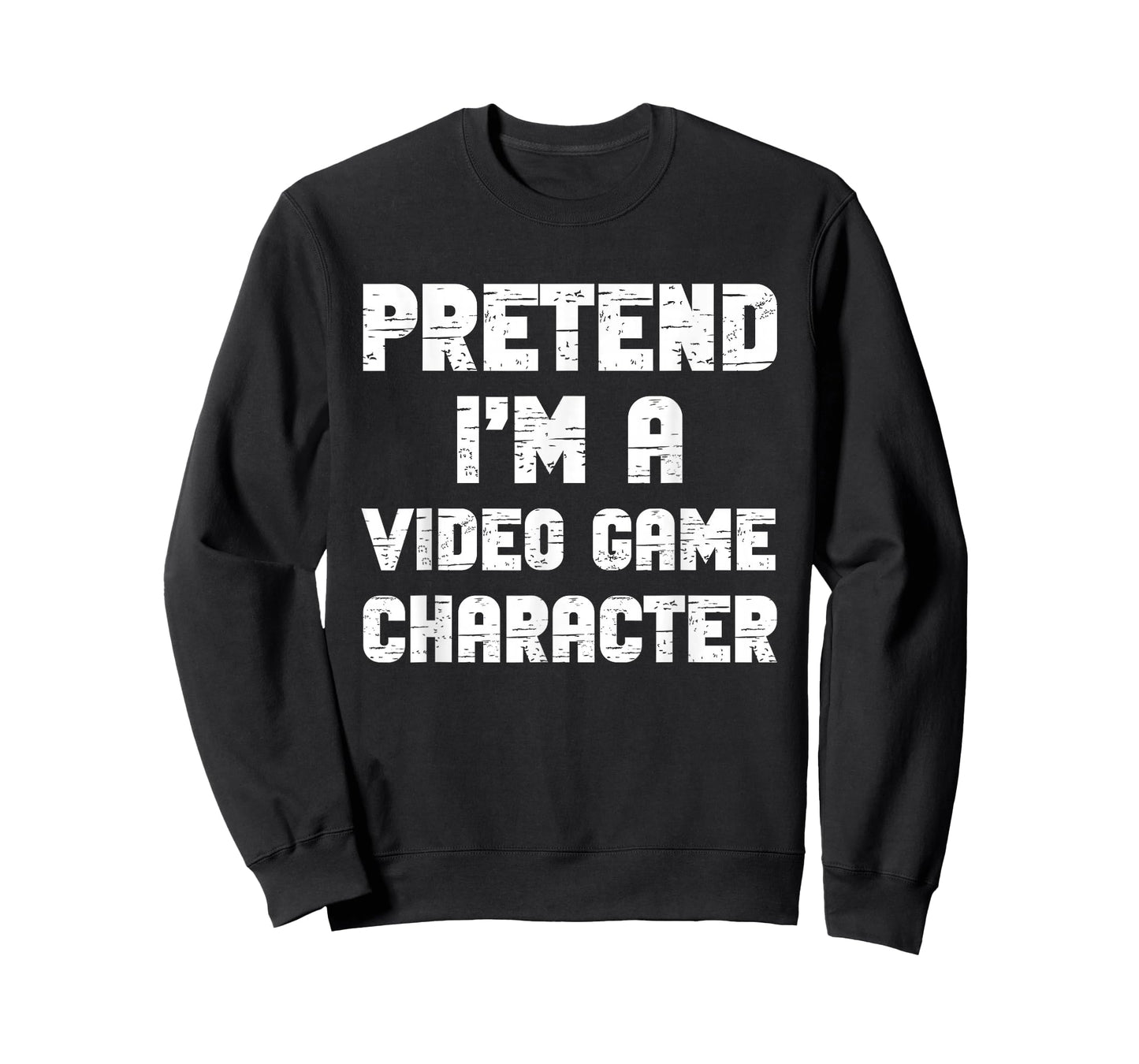 Halloween Pretend I'm A Video Game Character Lazy Costume T-Shirt