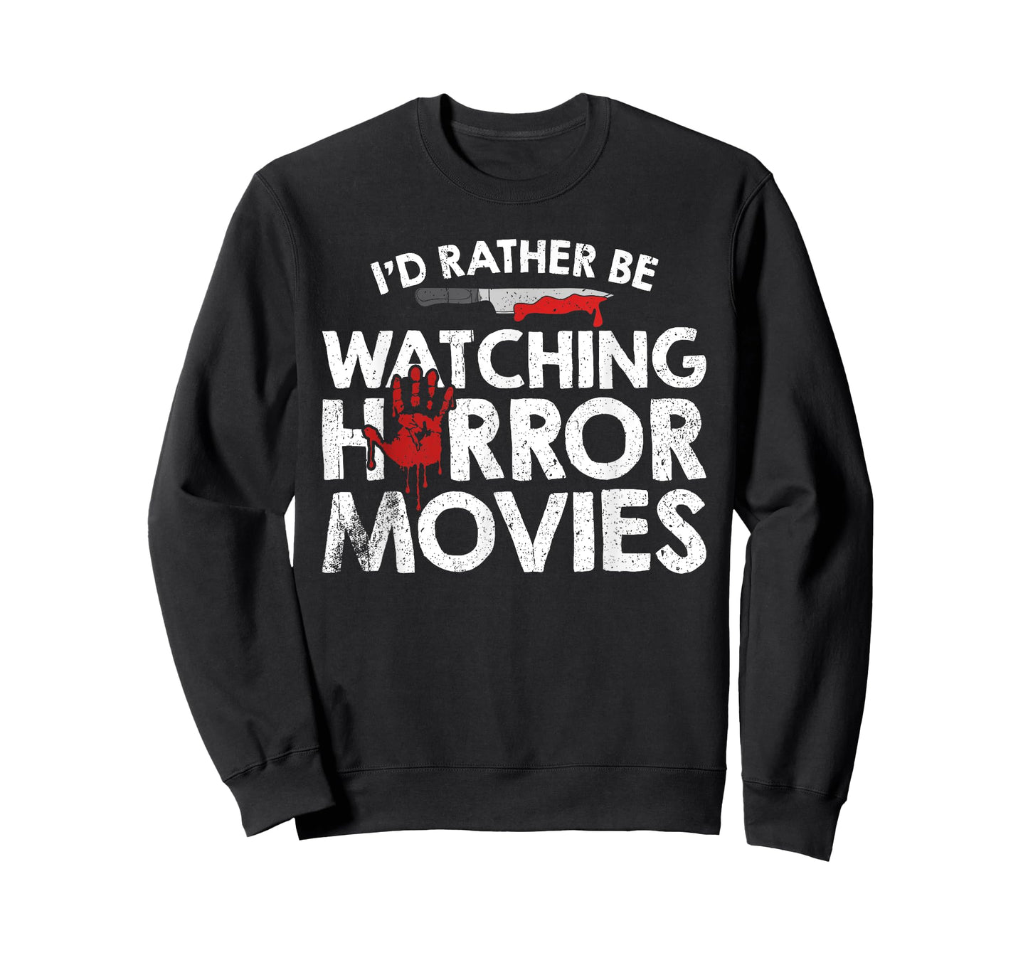 I'd Rather Be Watching Horror Movies T-Shirt