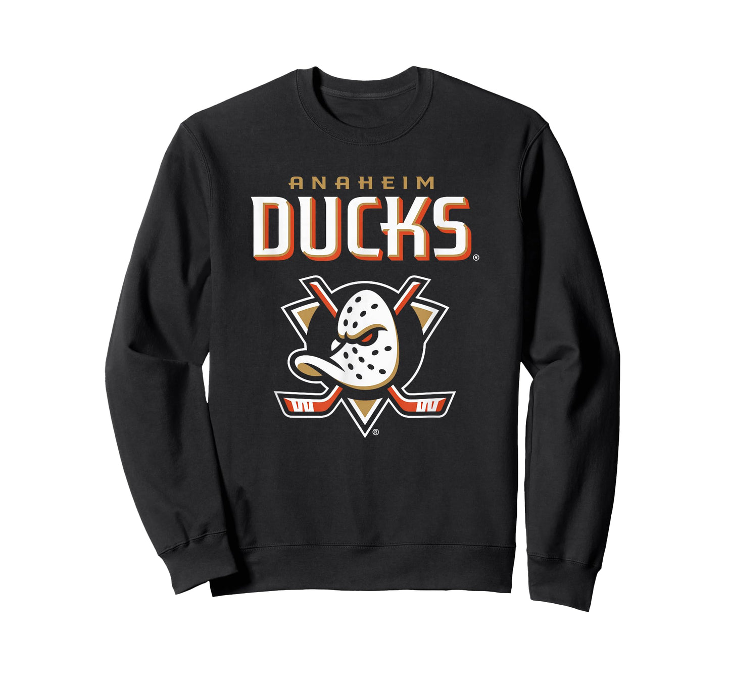 Anaheim Ducks Power Play Black NHL Officially Licensed T-Shirt