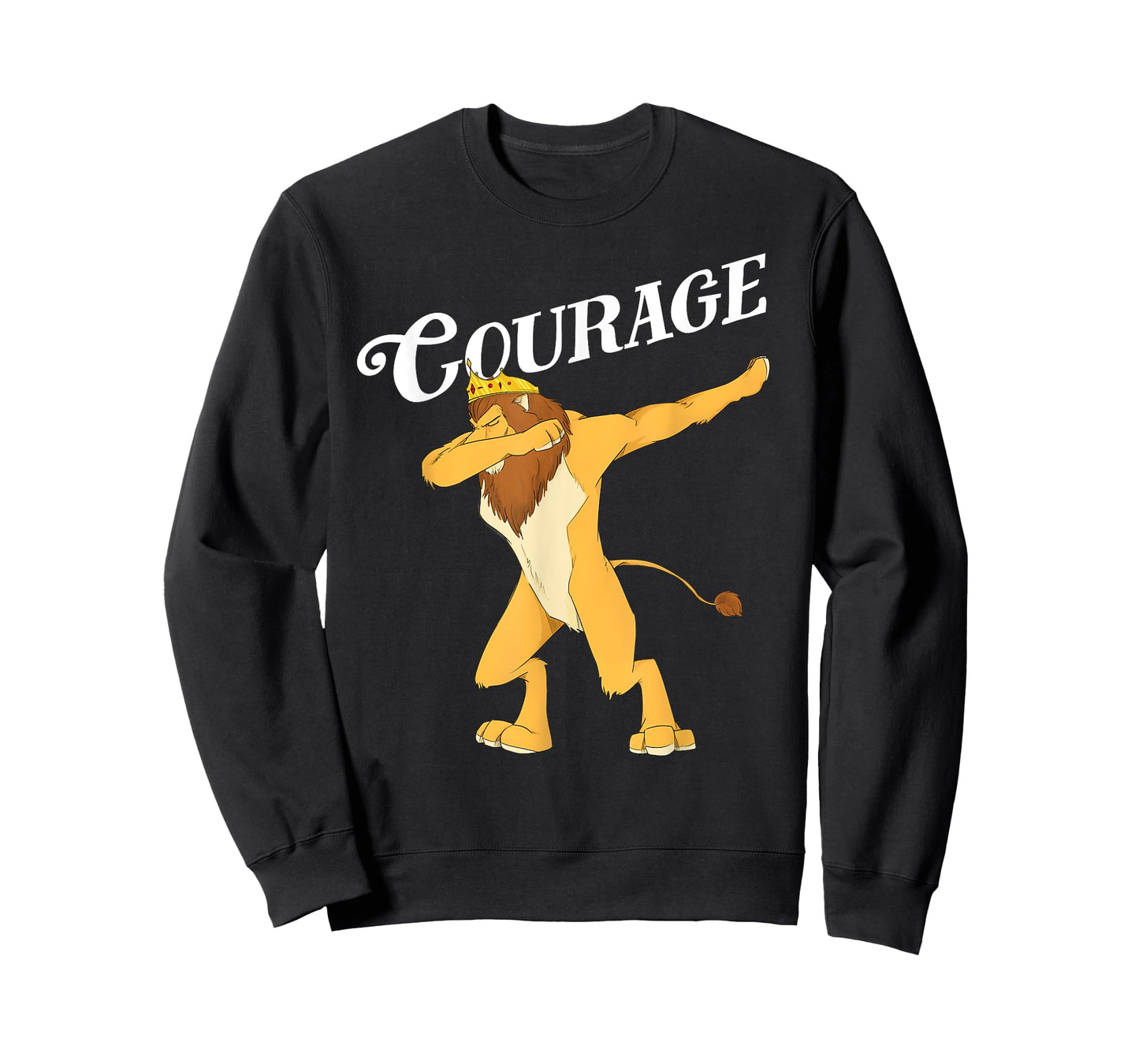 Fun Oz Cowardly Dabbing Lion Courage Shirt Art-Wizard Of Oz T-Shirt