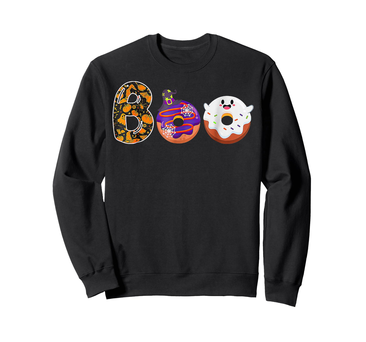 Boo Donuts Ghost Halloween T-Shirt