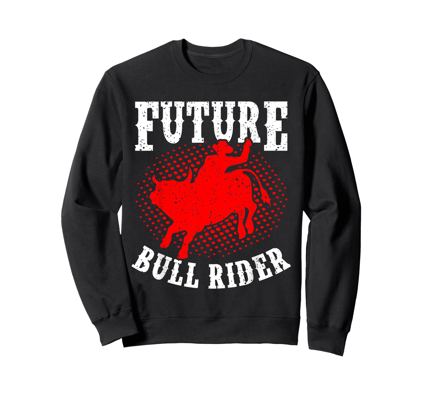 Future Bull Rider Bull Riding Mechanical Rodeo Boys Kids T-Shirt