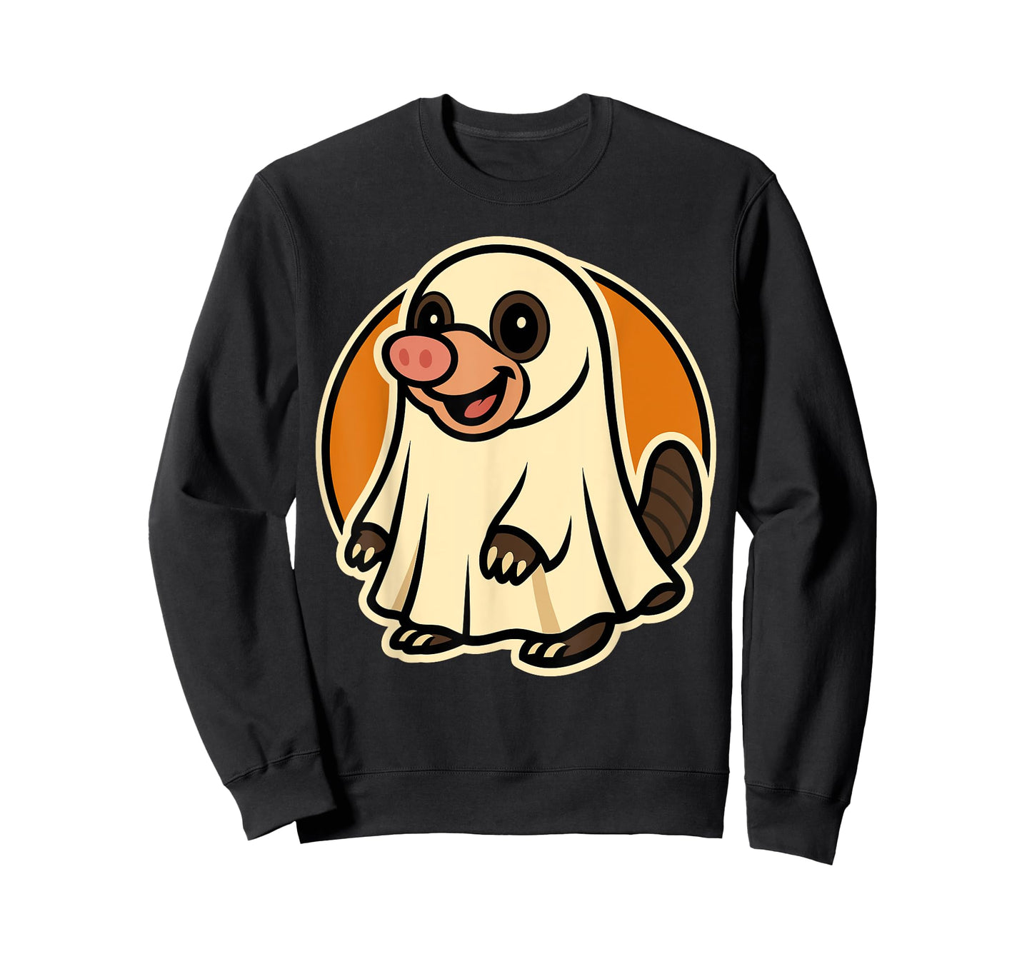 Funny Mole in Ghost Costume for Kids, Boys, Girls Halloween T-Shirt