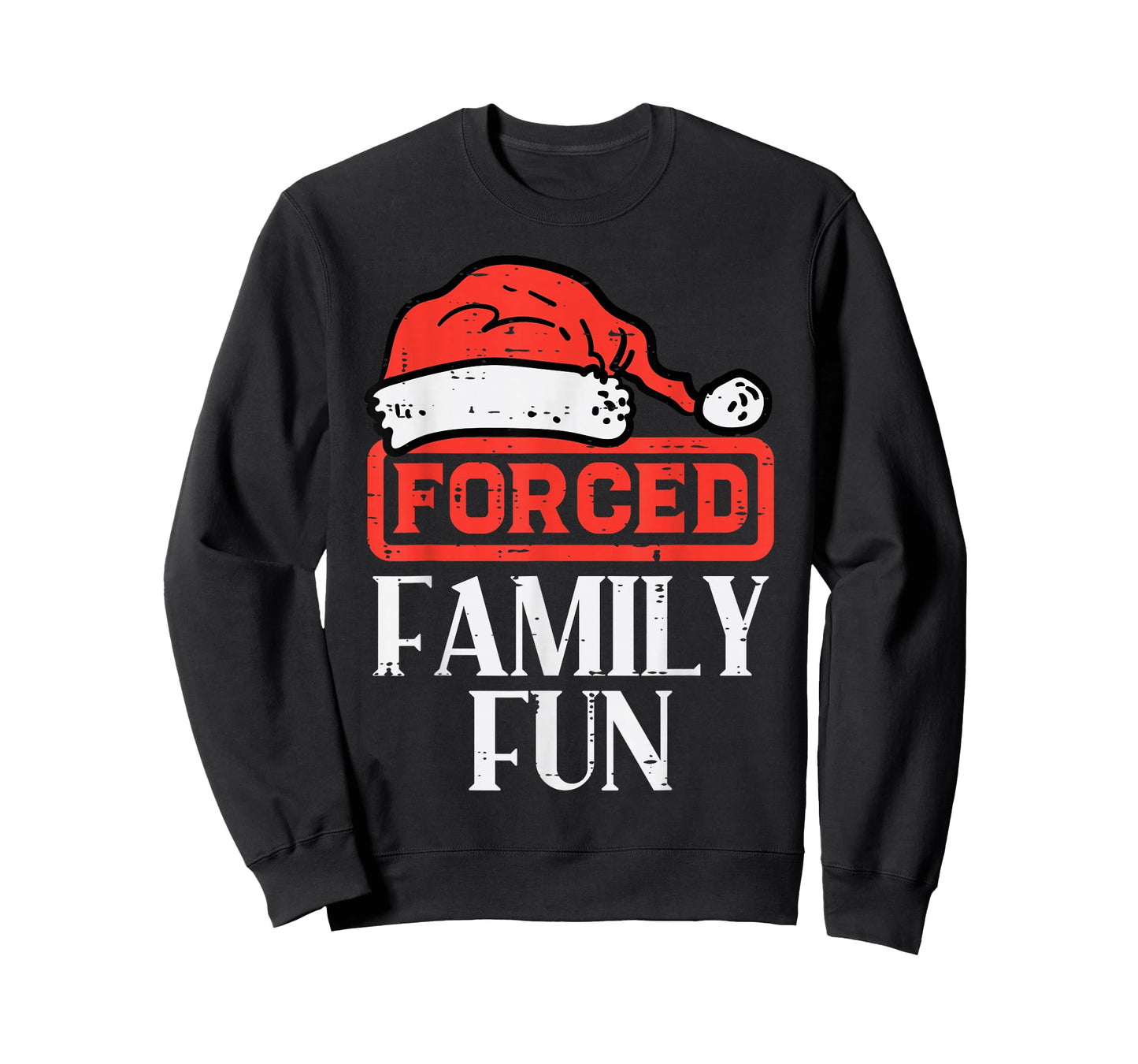 Christmas Forced Family Fun Funny Xmas Sarcastic Men Women T-Shirt