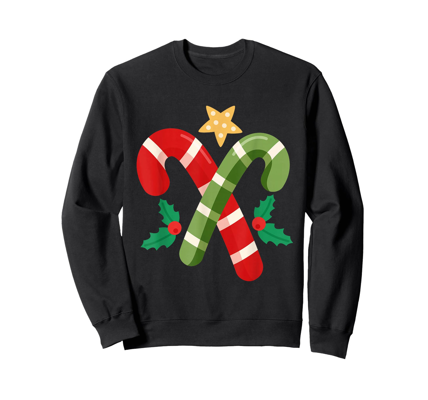 Candy Canes Christmas Holiday Christmas T-Shirt
